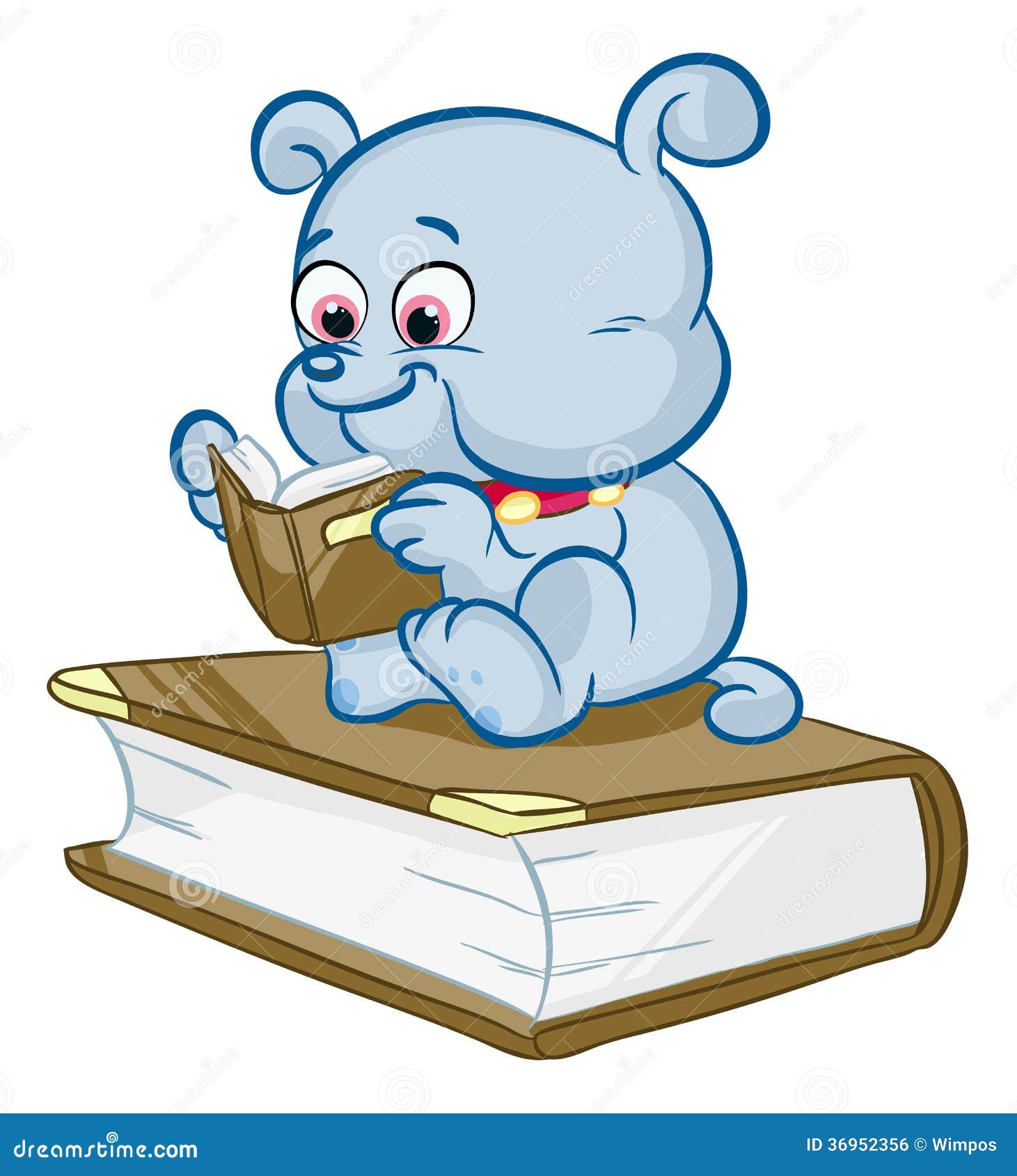 clipart animals reading books - photo #34