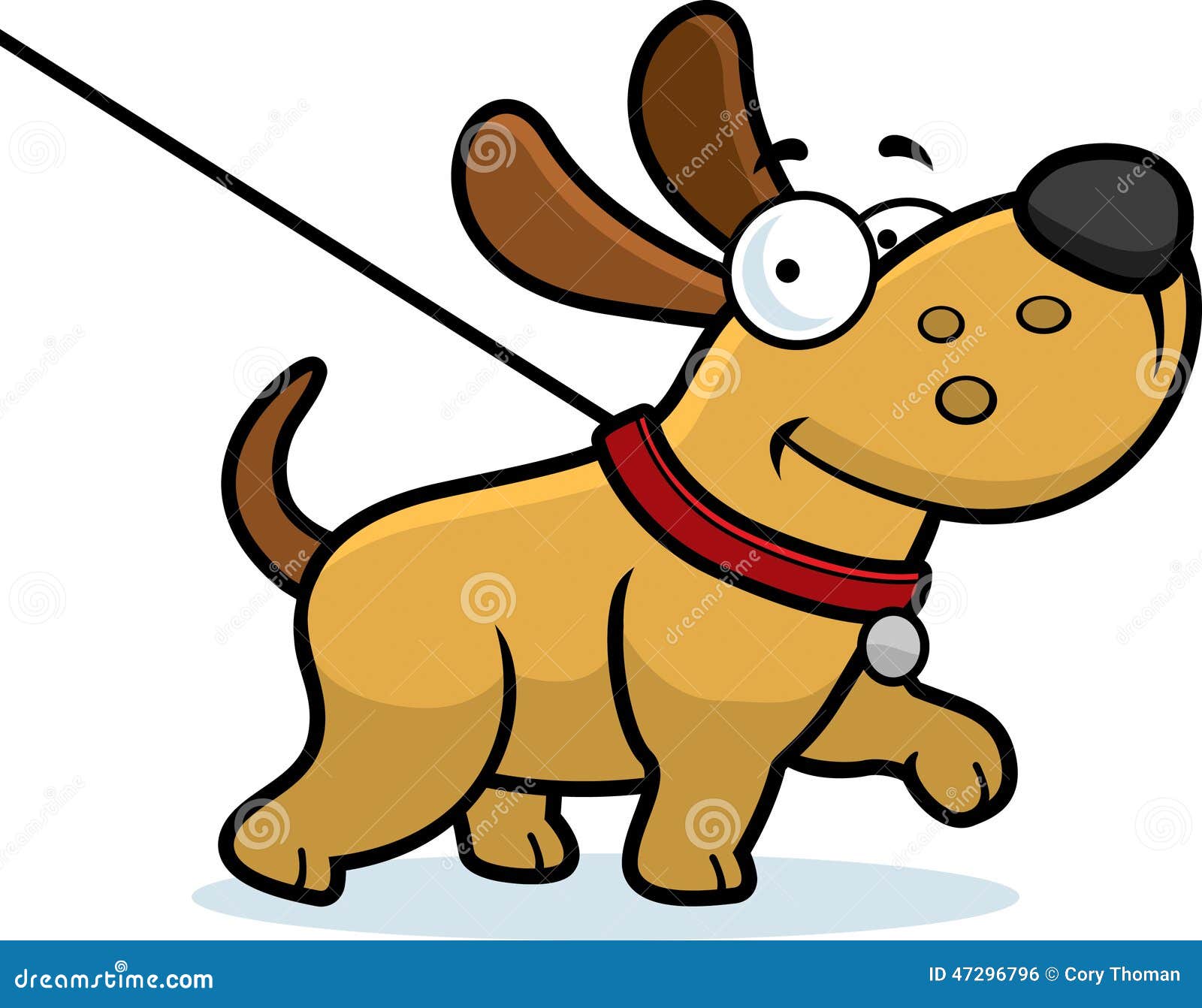 walk the dog clipart