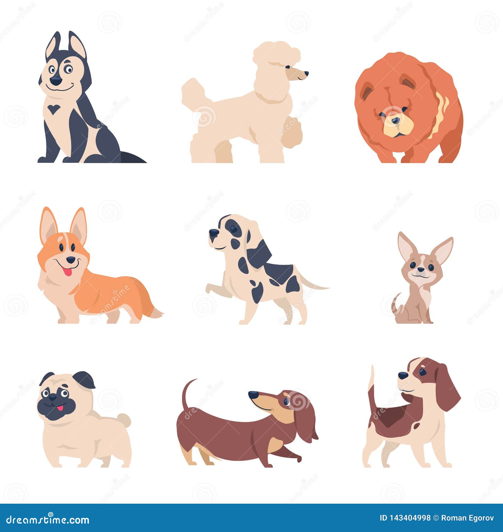 Husky Puppies Stock Illustrations – 245 Husky Puppies Stock Illustrations,  Vectors & Clipart - Dreamstime
