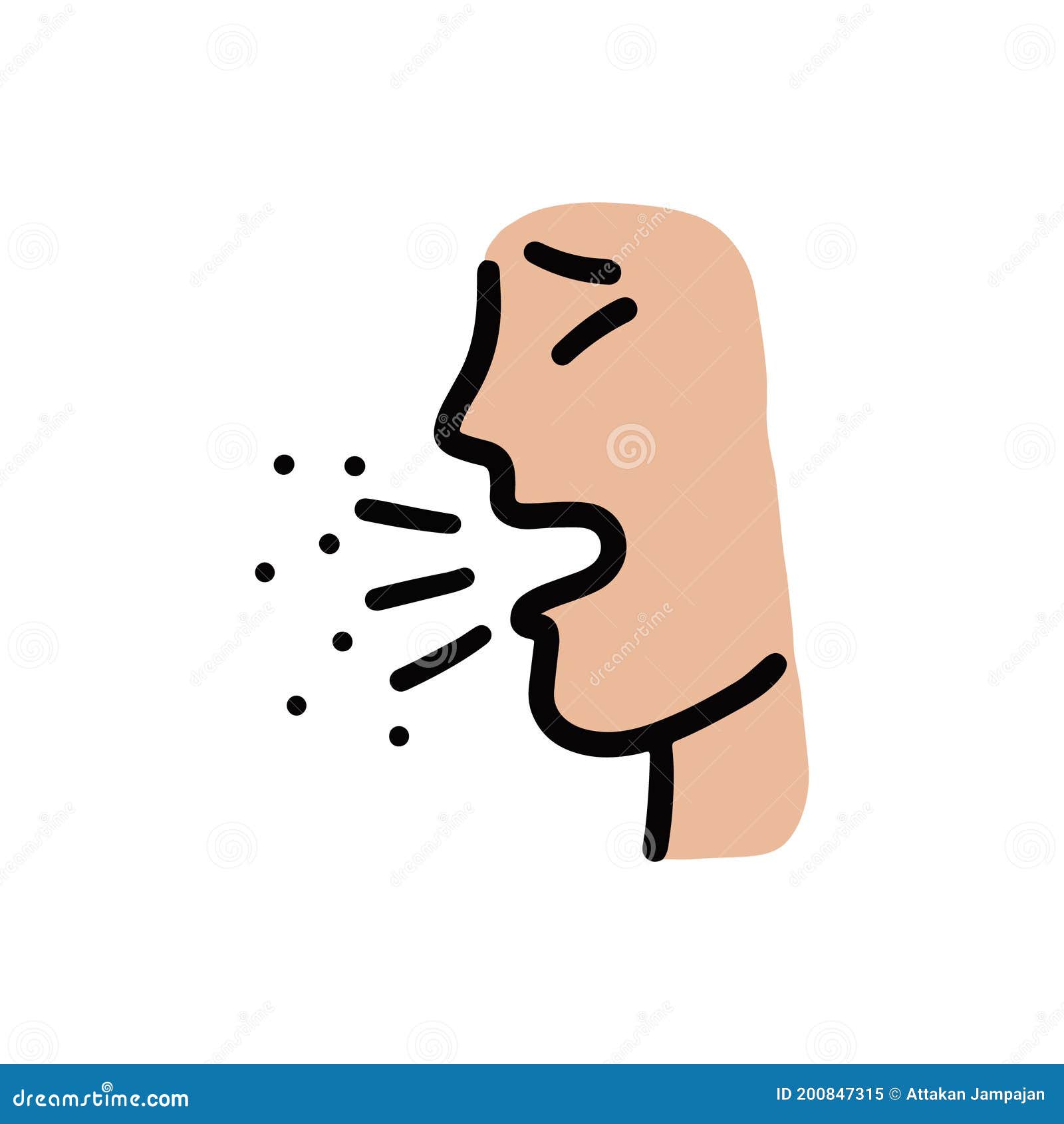 Cartoon Doodle of a Man Who Coughs Heavily, Vector and Illustration Stock Vector - Illustration of disease, cold: 200847315 Cartoon Doodle of a Man Who Coughs Heavily, Vector and Illustration Stock Vector - Illustration of disease, cold: 200847315