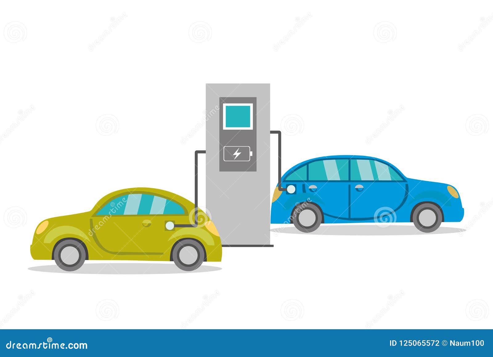 Cartoon Electric Cars on Recharging, Stock Vector - Illustration of engine, charge: 125065572 Cartoon Electric Cars on Recharging, Stock Vector - Illustration of engine, charge: 125065572