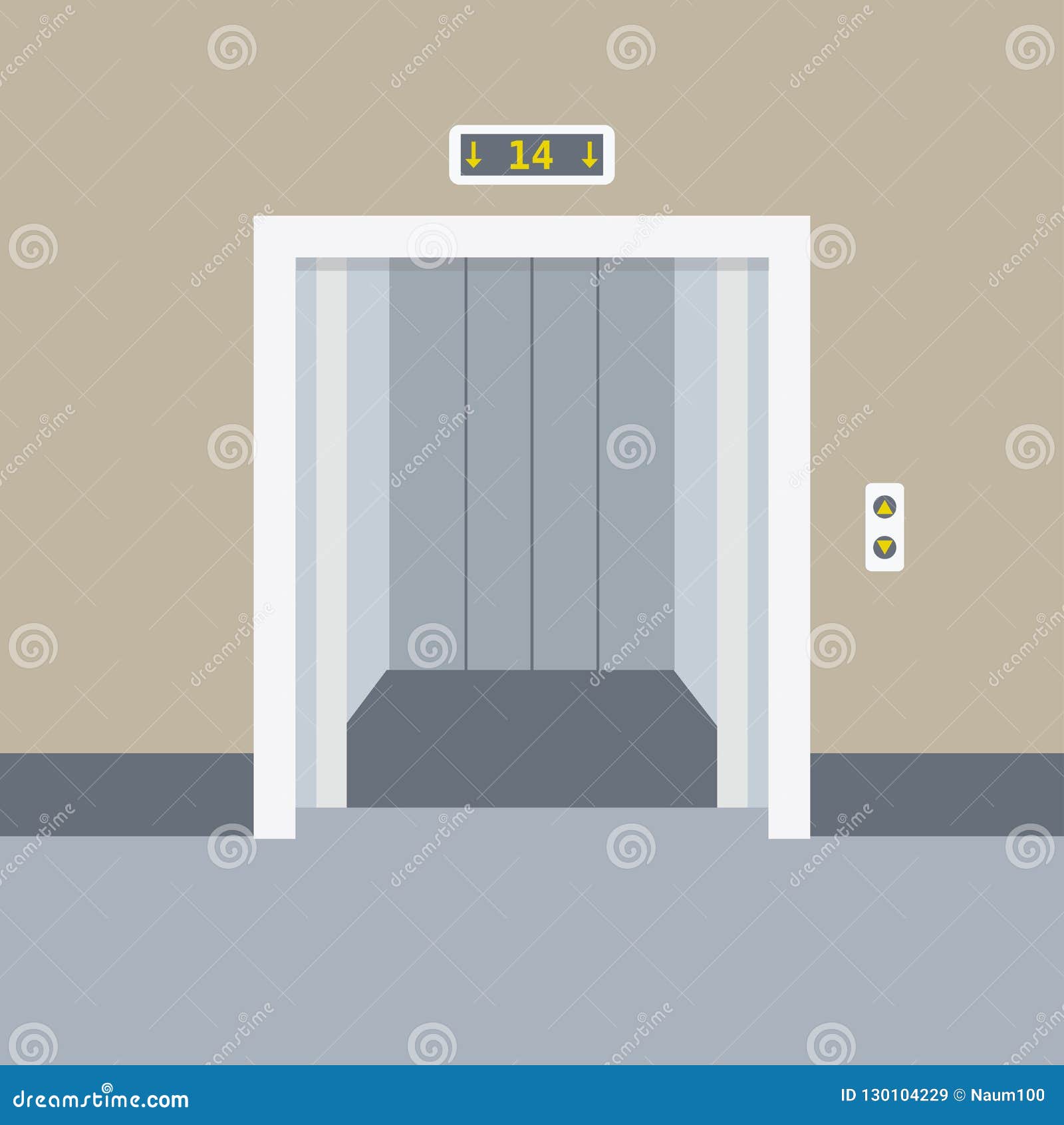 Cartoon elevator or lift stock vector. Illustration of contemporary - 130104229 Cartoon elevator or lift stock vector. Illustration of contemporary - 130104229