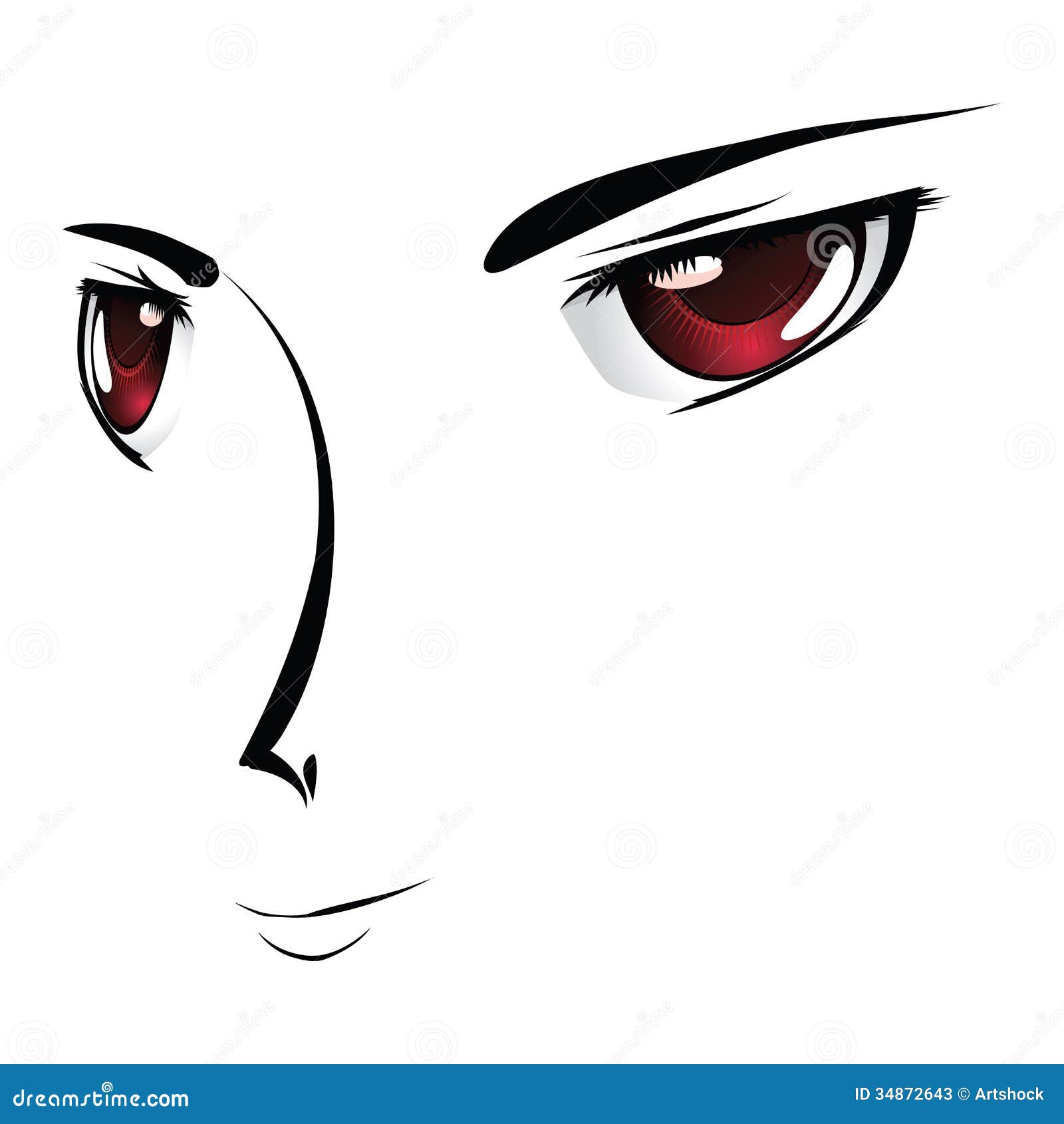 HD wallpaper: red eyes artwork, Kagerou Project, digital art, anime, black  | Wallpaper Flare
