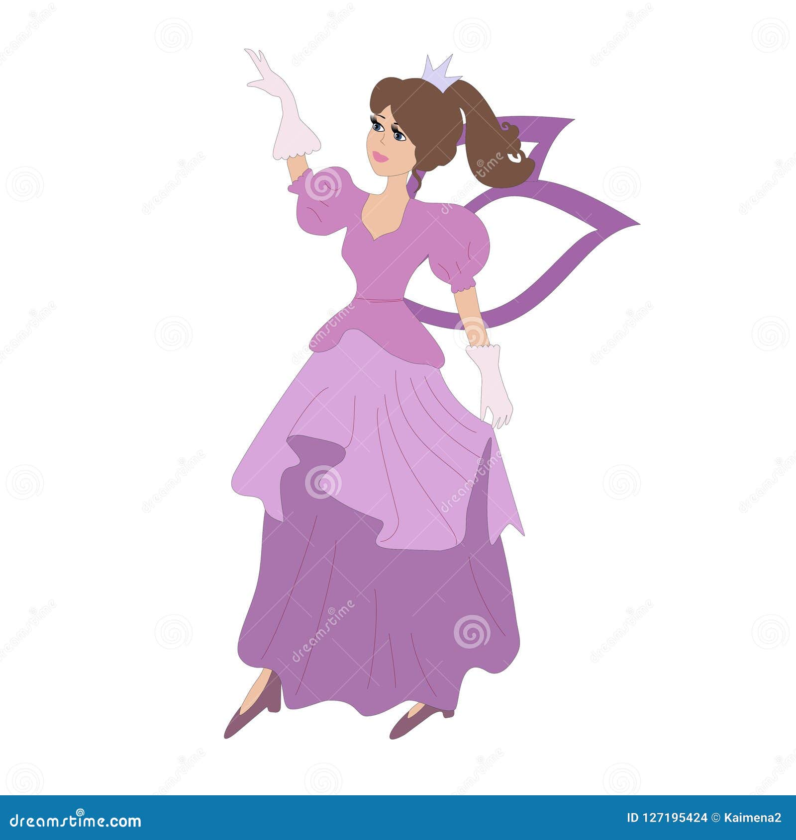 Cartoon Fairy Dancing in Beauty Drees Vector Illustration Stock Vector - Illustration of child, magic: 127195424 Cartoon Fairy Dancing in Beauty Drees Vector Illustration Stock Vector - Illustration of child, magic: 127195424