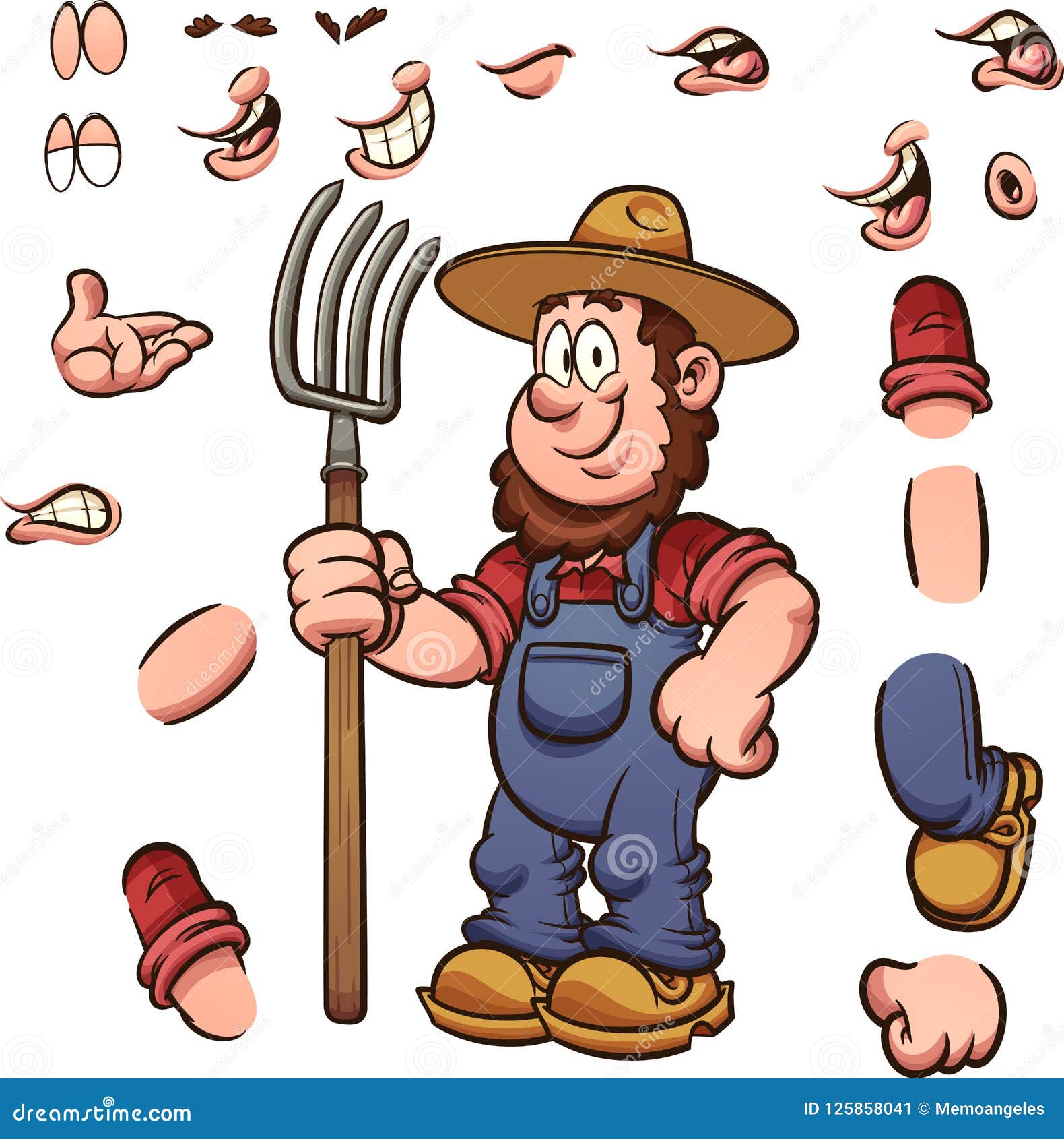 Cartoon Farmer Stock Illustrations – 46,919 Cartoon Farmer Stock  Illustrations, Vectors & Clipart - Dreamstime