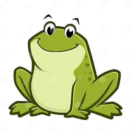 Cartoon Fat Frog stock vector. Illustration of drawing - 76430879