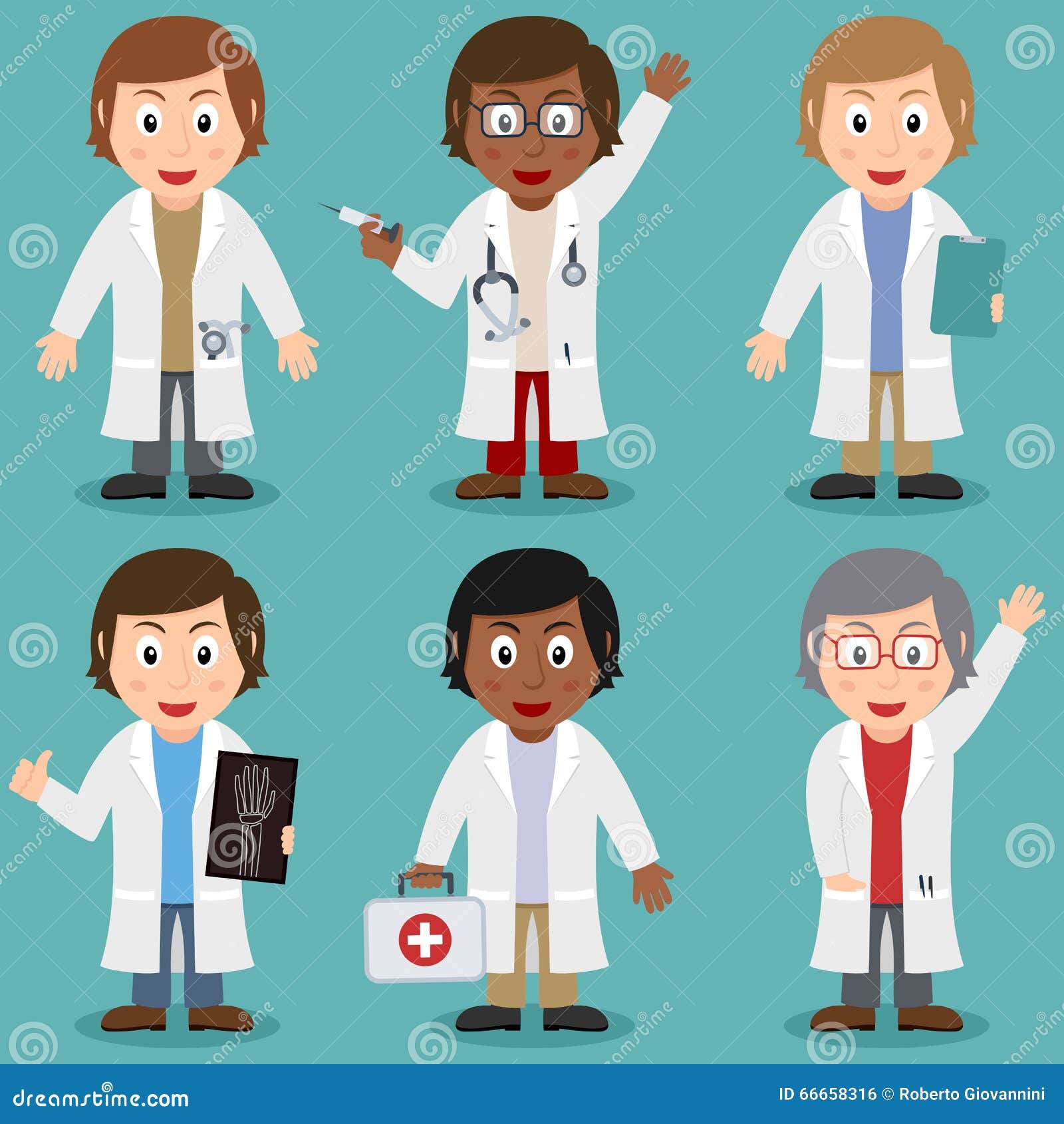 Cartoon Female Doctor Characters Set Stock Vector - Illustration of cartoon, health: 66658316 Cartoon Female Doctor Characters Set Stock Vector - Illustration of cartoon, health: 66658316