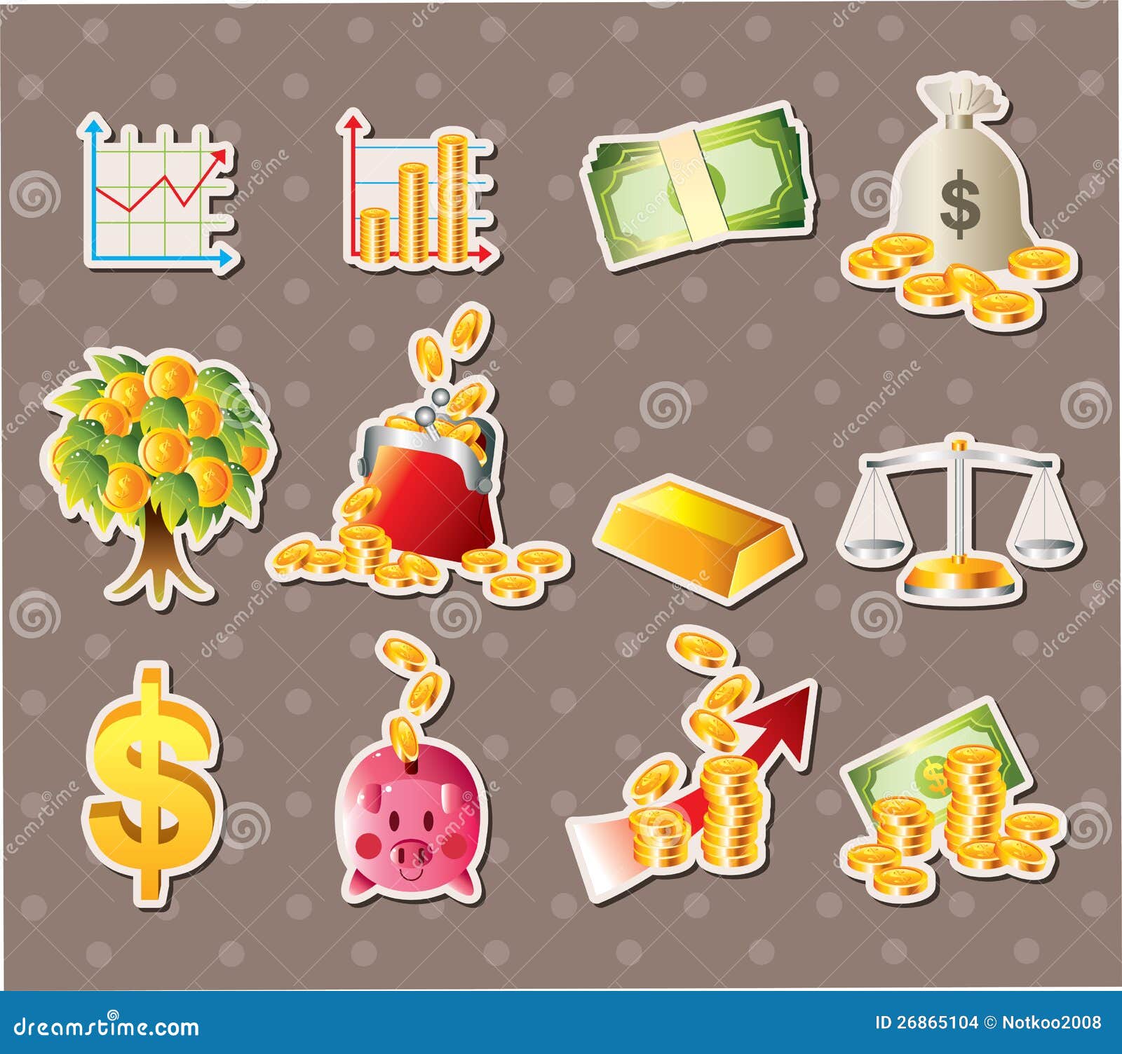 Money Stickers Stock Illustrations – 4,030 Money Stickers Stock