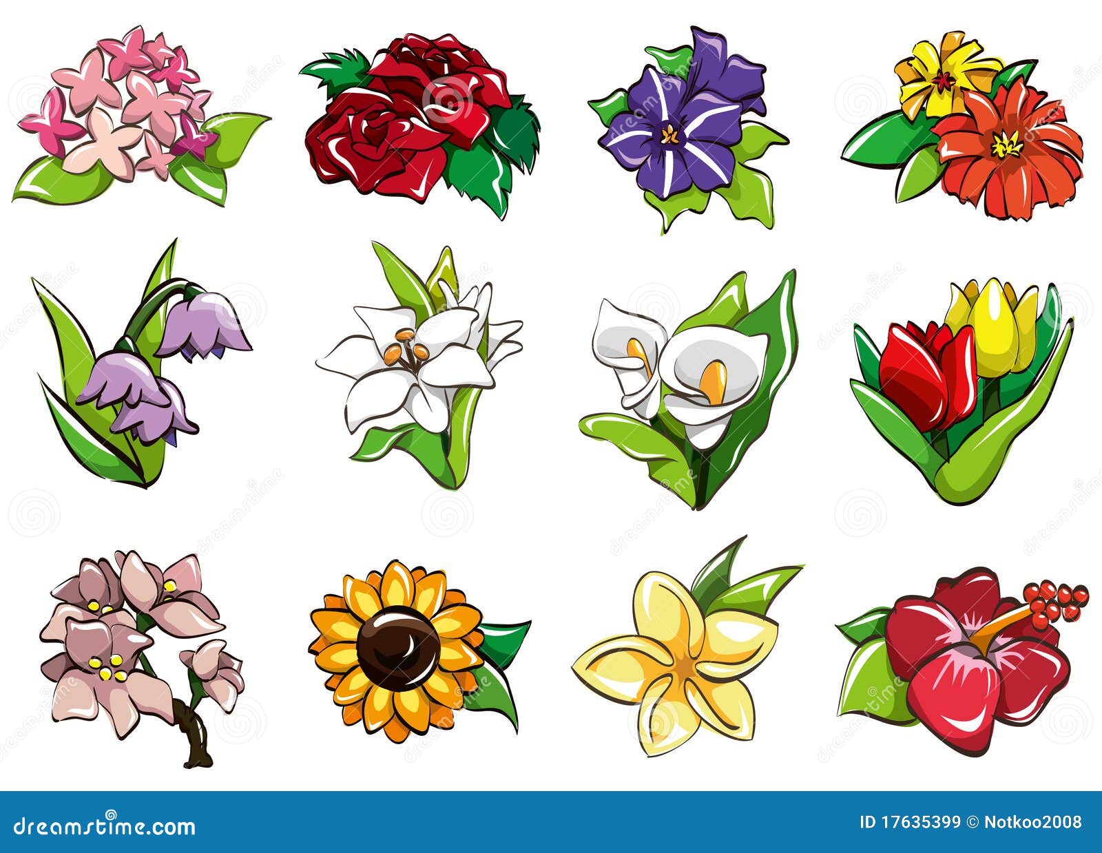 Cartoon flower icon stock vector. Illustration of daffodils - 17635399 Cartoon flower icon stock vector. Illustration of daffodils - 17635399