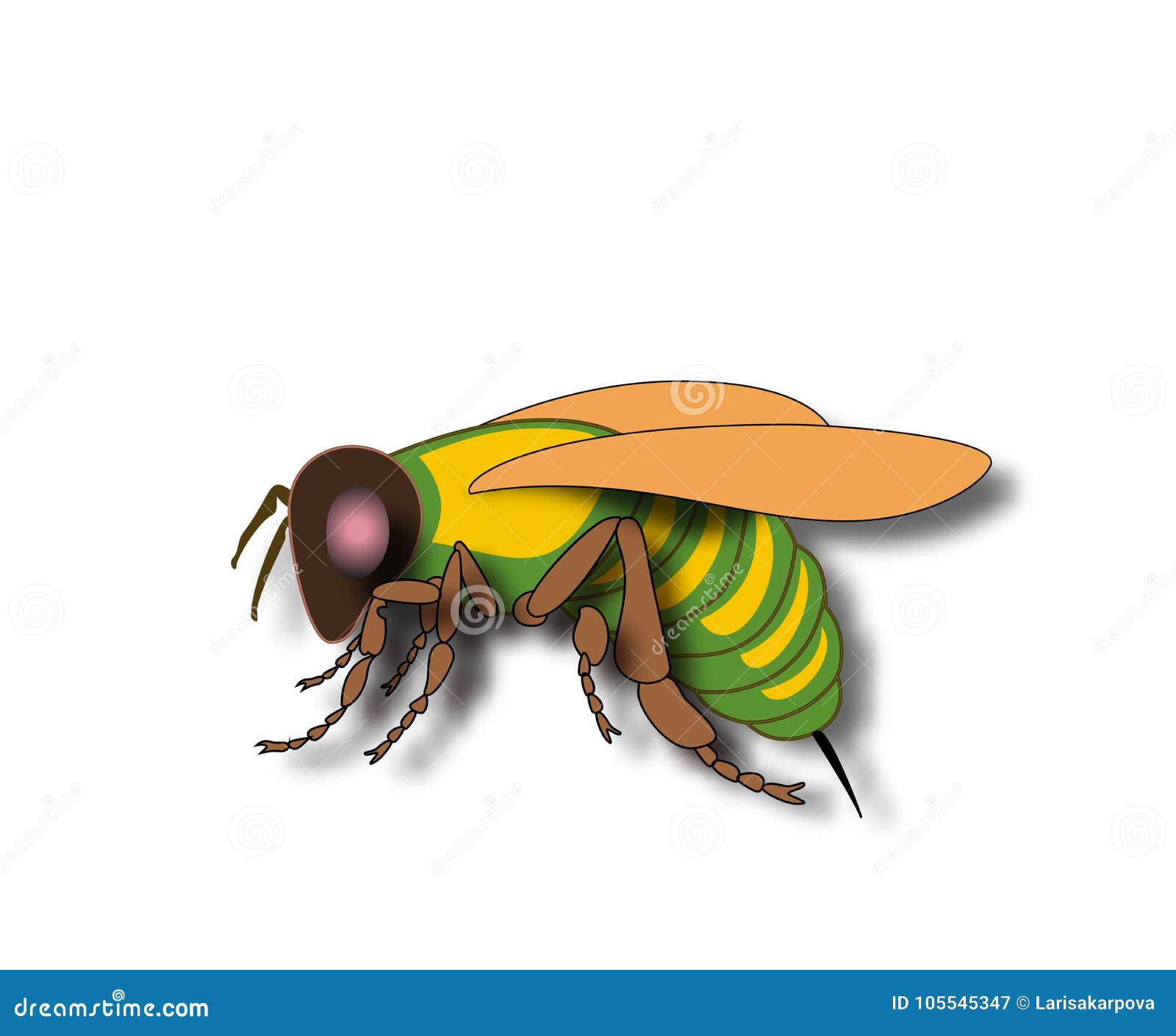Cartoon Housefly Stock Illustrations – 399 Cartoon Housefly Stock