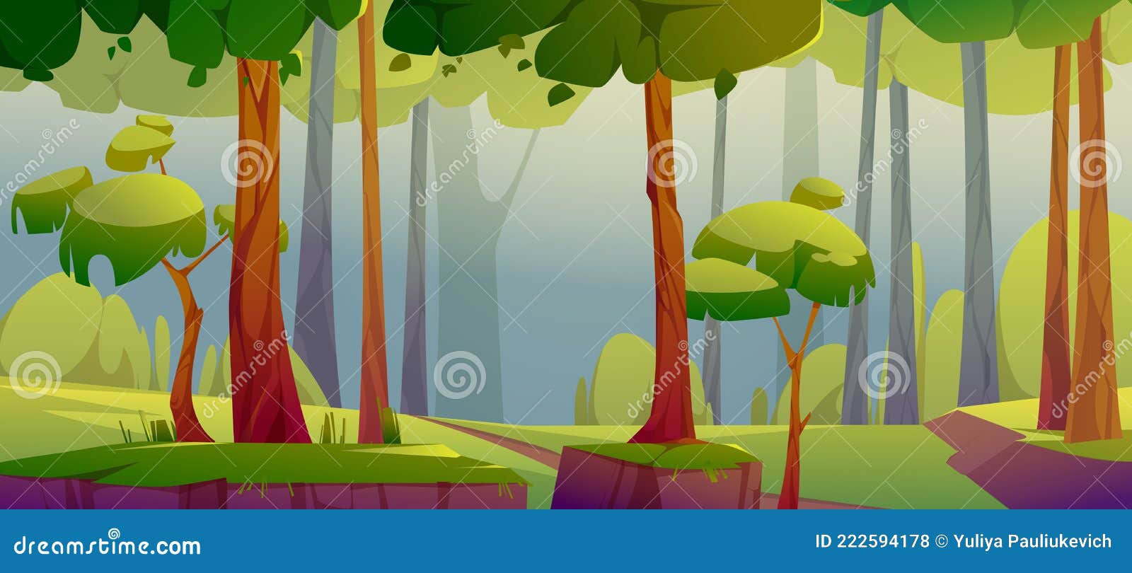Cartoon Forest Background Nature Scenery Landscape Stock Vector - Illustration of forest, landscape: 222594178 Cartoon Forest Background Nature Scenery Landscape Stock Vector - Illustration of forest, landscape: 222594178