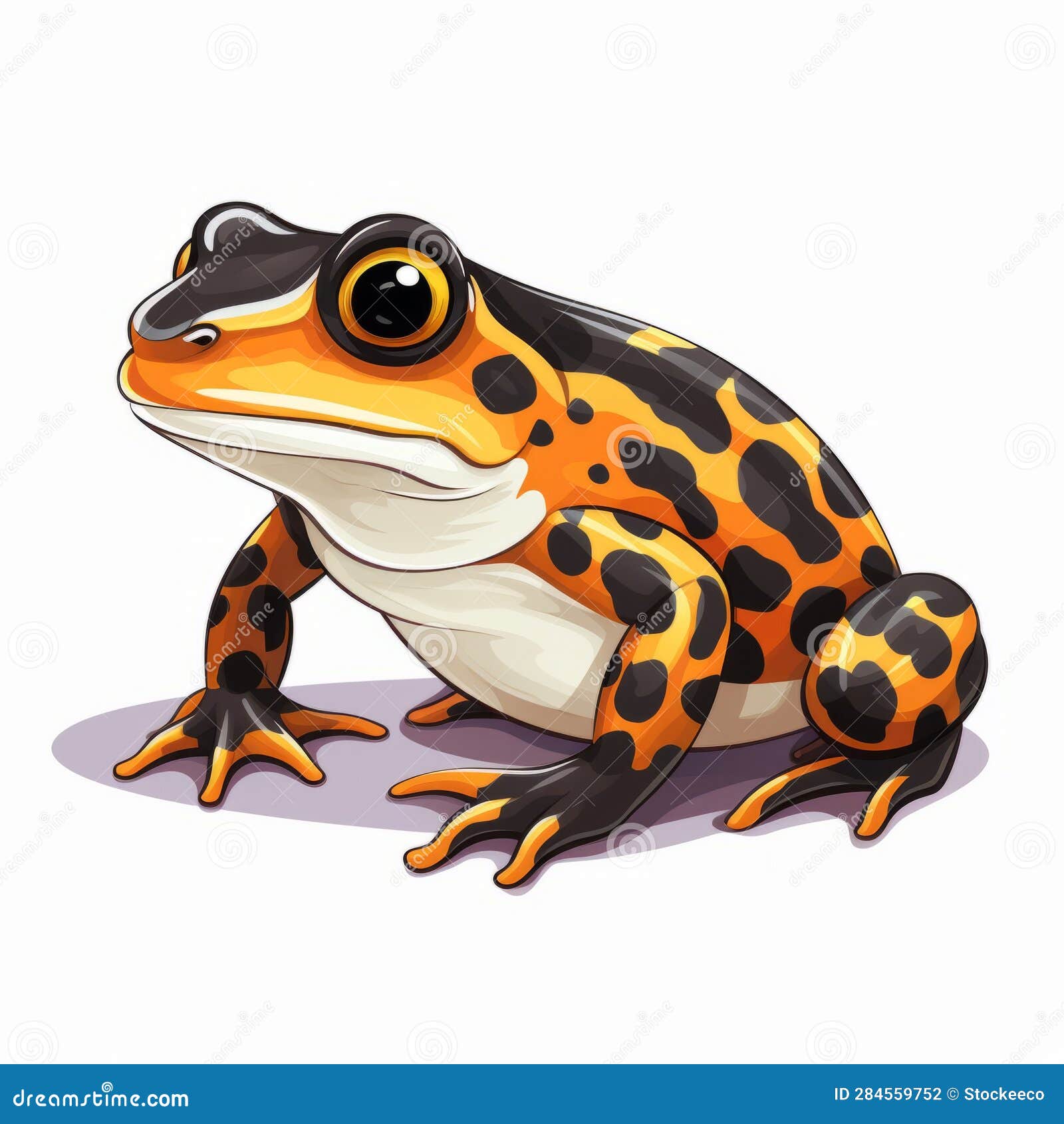 toad black and white clipart