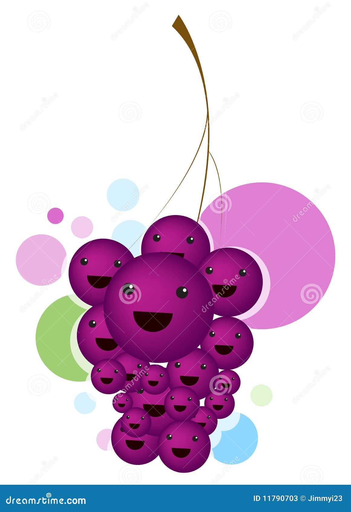 Cartoon fruit stock vector. Illustration of nature, illustrations