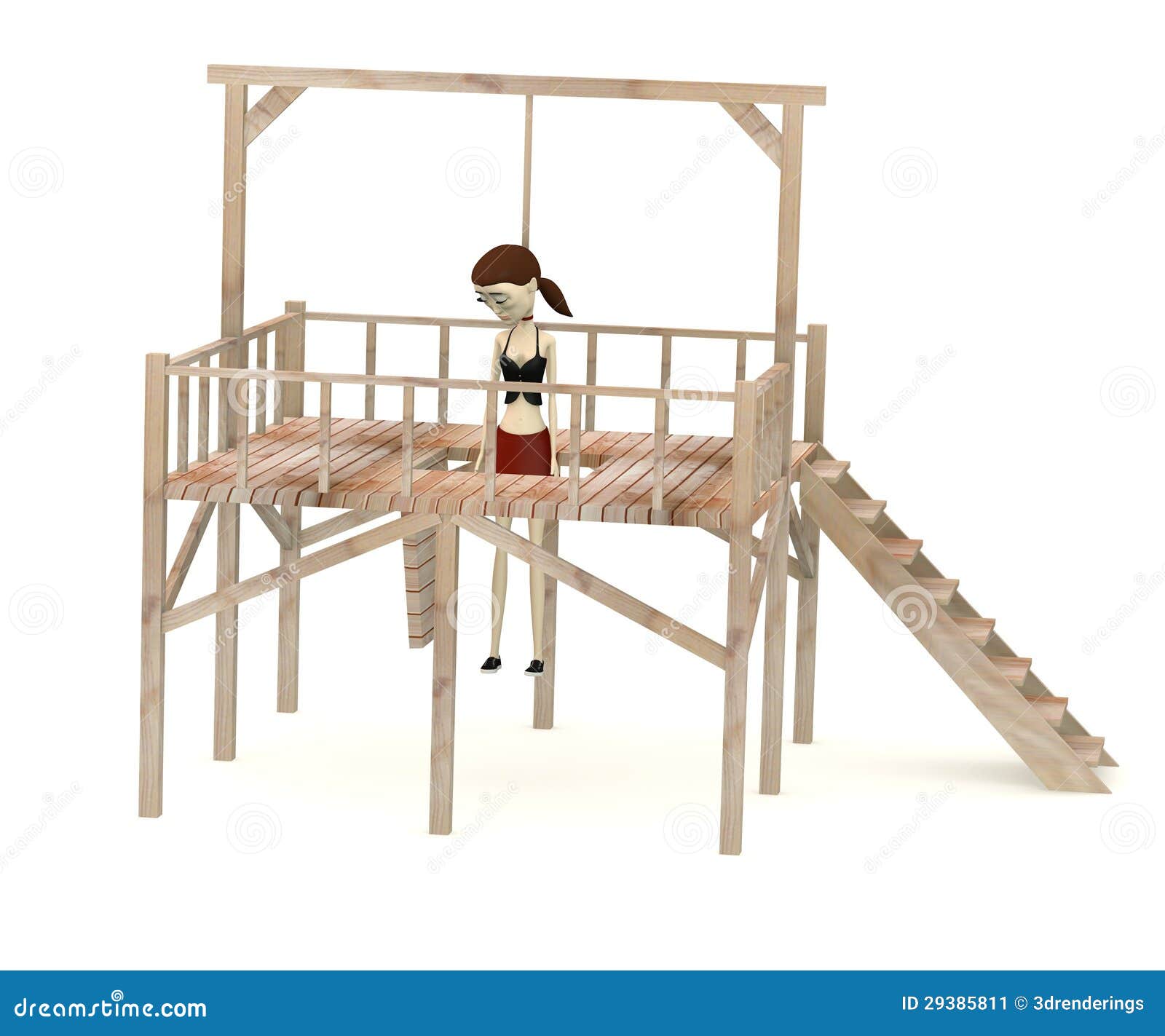 Cartoon girl hanged stock illustration. Illustration of rope - 29385811 Cartoon girl hanged stock illustration. Illustration of rope - 29385811