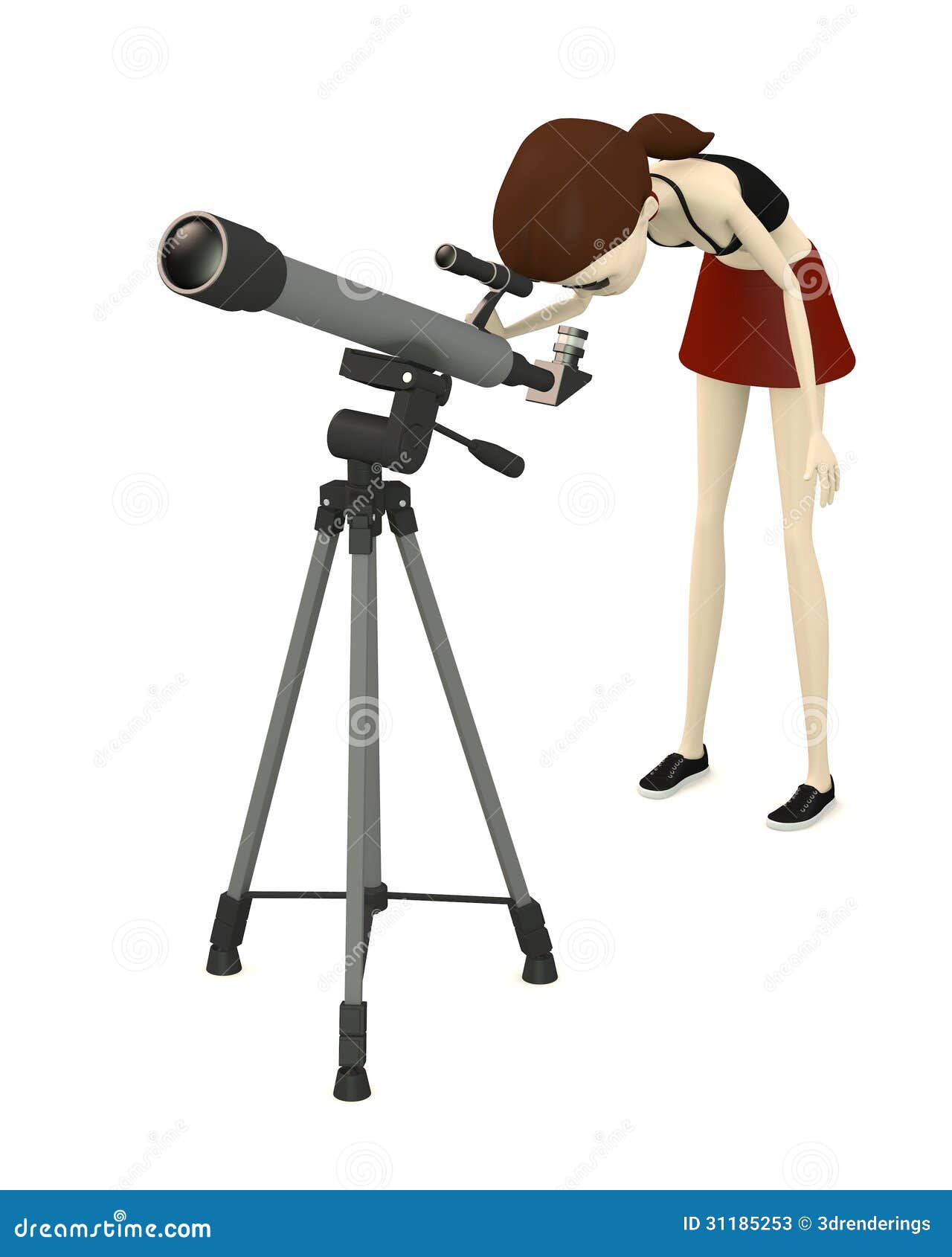 cartoon telescope clipart - photo #46