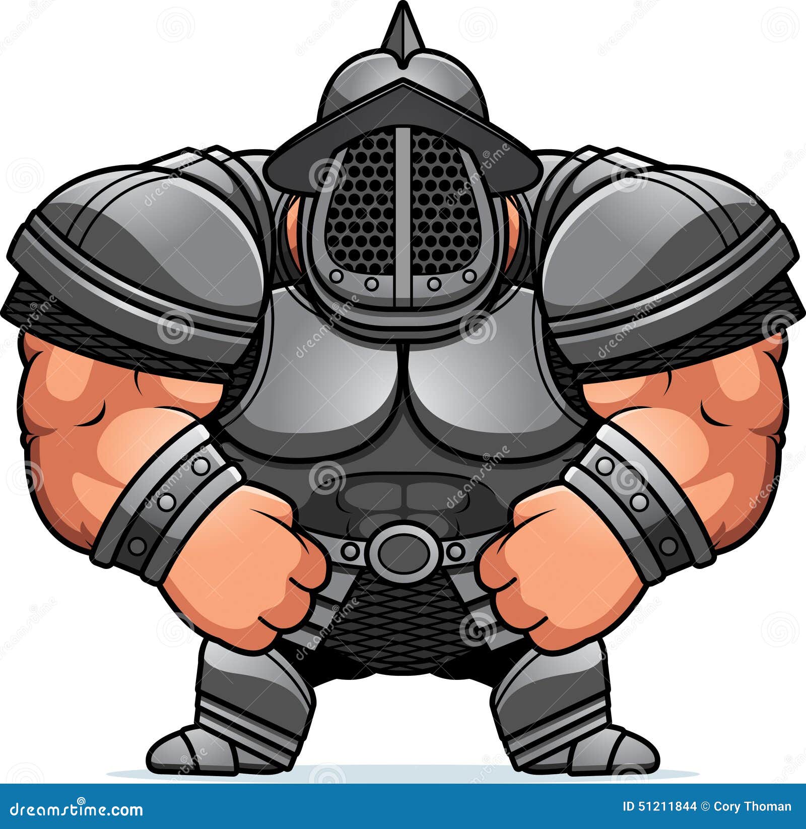 Cartoon Gladiator Armor stock vector. Illustration of clip - 51211844