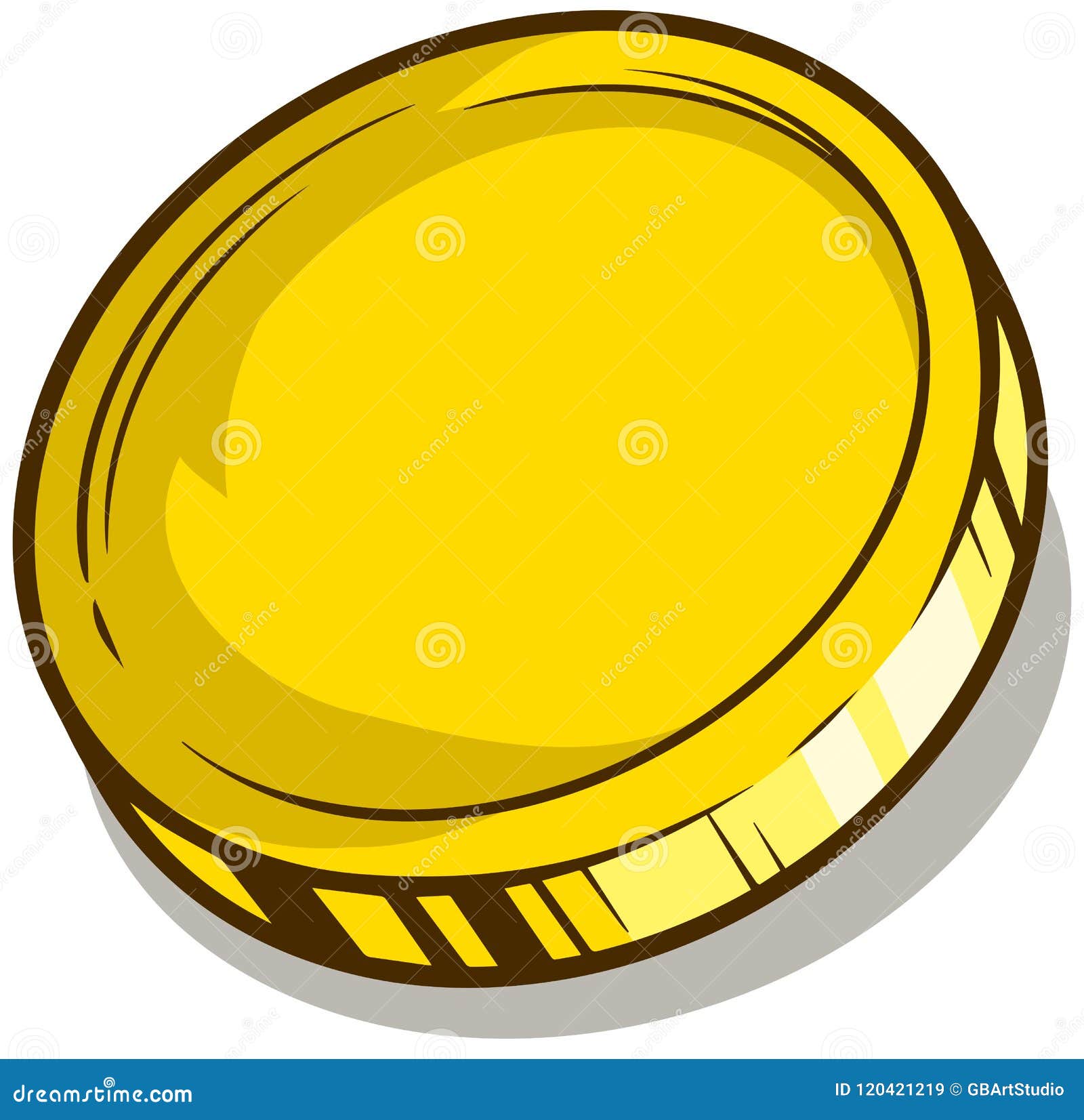 Cartoon Gold Empty Coin Vector Icon Stock Vector - Illustration of finance, icon: 120421219 Cartoon Gold Empty Coin Vector Icon Stock Vector - Illustration of finance, icon: 120421219