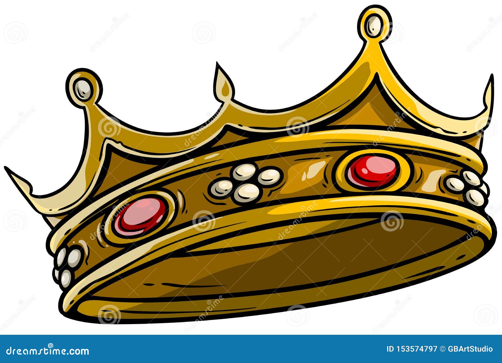 king crown cartoon