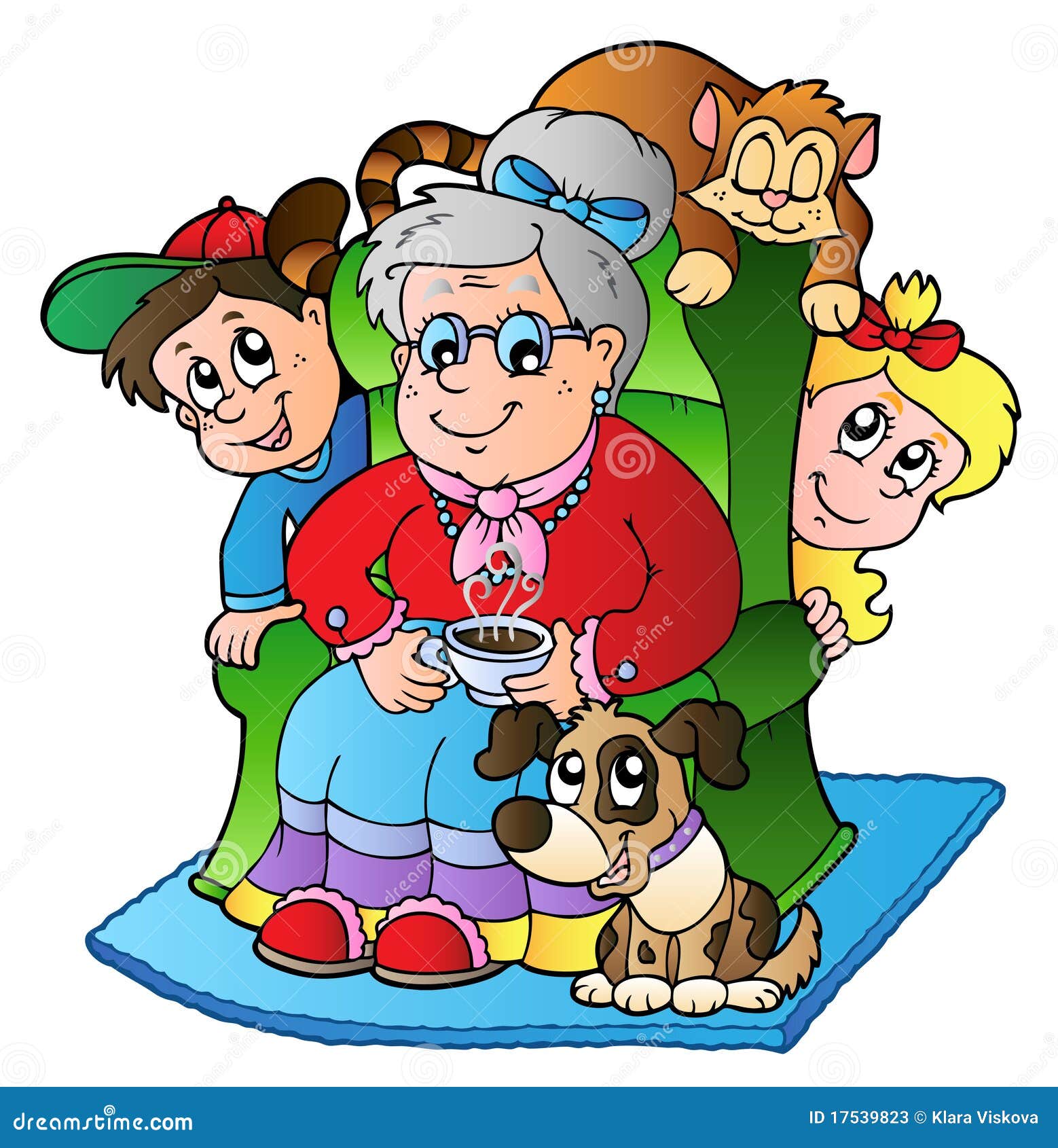 Cartoon Grandma Child Stock Illustrations – 2,286 Cartoon Grandma Child  Stock Illustrations, Vectors & Clipart - Dreamstime
