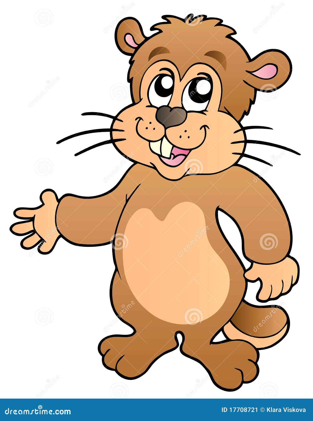 Cartoon groundhog stock vector. Illustration of design 17708721