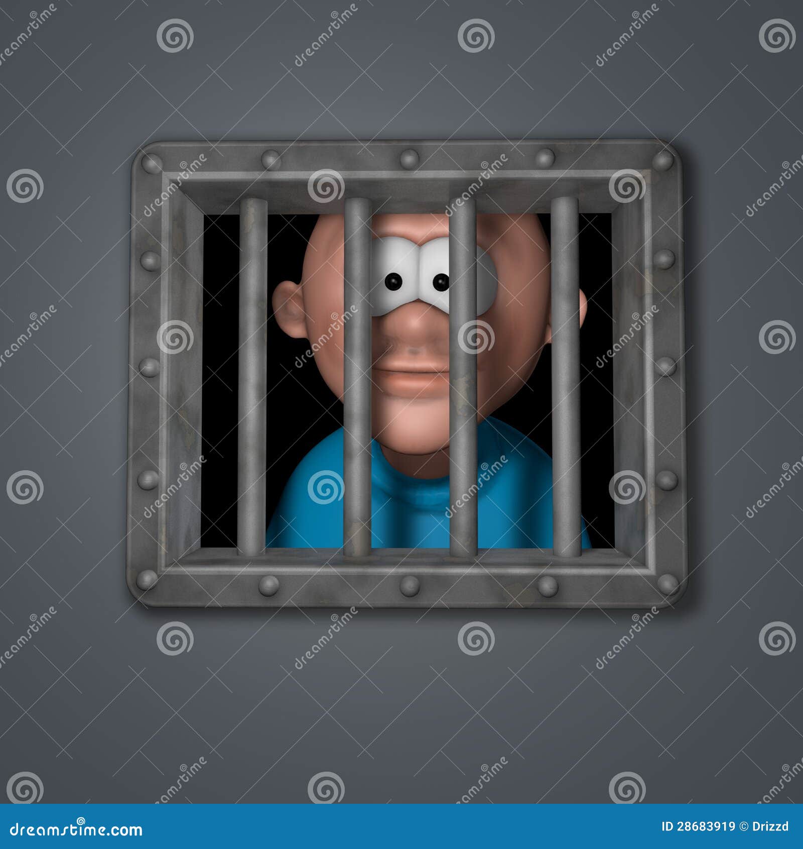 Cartoon Prison Vector Illustration | CartoonDealer.com #23678158