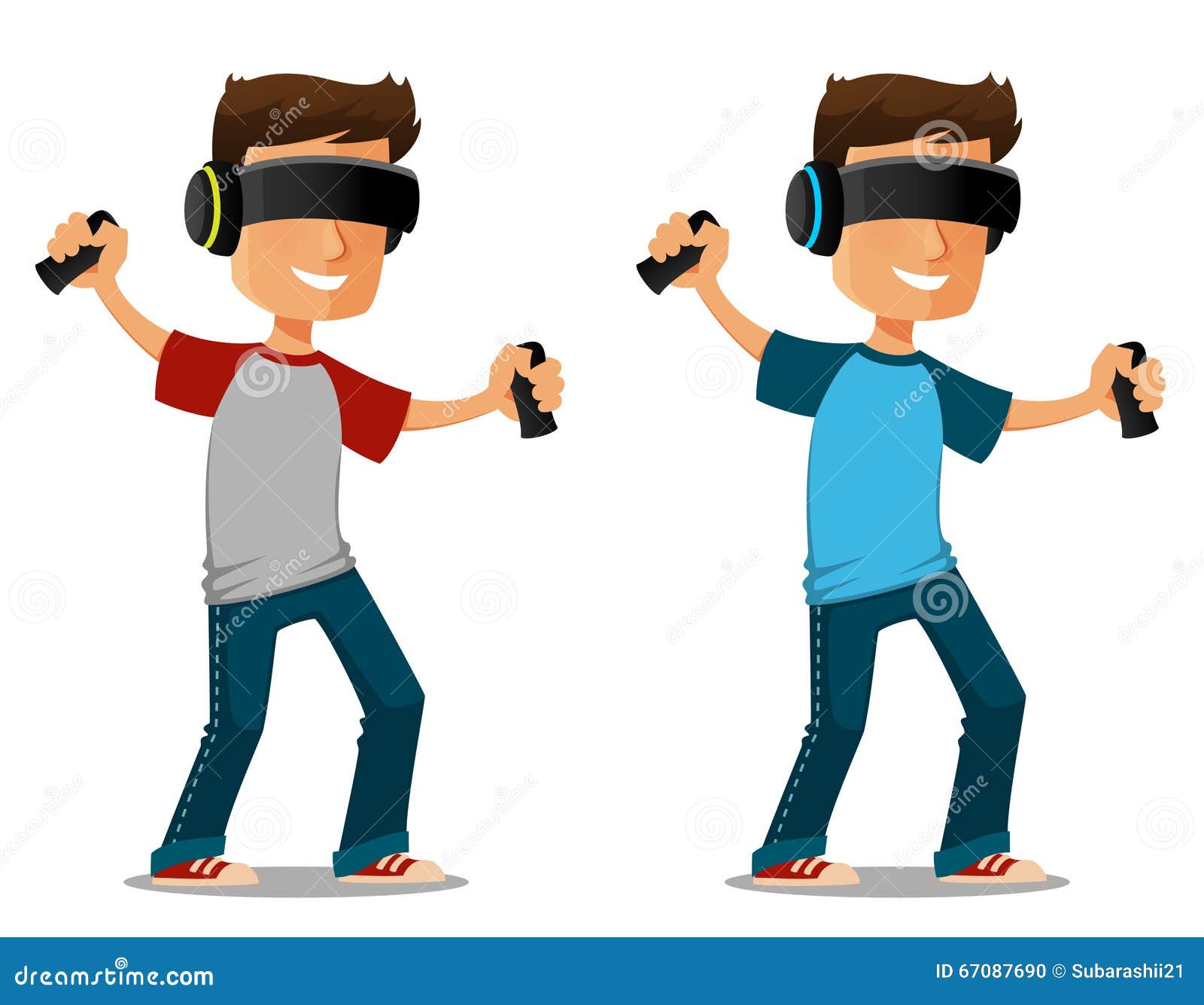 Cartoon Guy Using Virtual Reality Glasses Funny Stock Illustrations – 4  Cartoon Guy Using Virtual Reality Glasses Funny Stock Illustrations,  Vectors & Clipart - Dreamstime