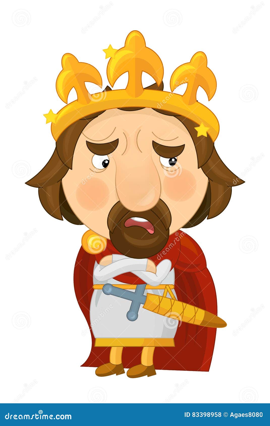 Cartoon Happy and Funny Knight or King - Isolated Stock Illustration - Illustration of cute, helmet: 83398958 Cartoon Happy and Funny Knight or King - Isolated Stock Illustration - Illustration of cute, helmet: 83398958