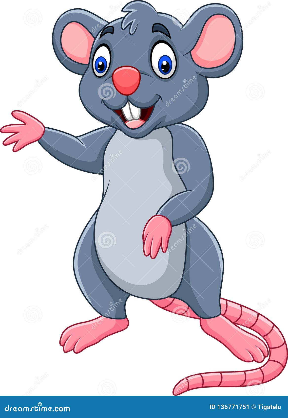 Cartoon happy mouse waving stock vector. Illustration of posing - 136771751 Cartoon happy mouse waving stock vector. Illustration of posing - 136771751
