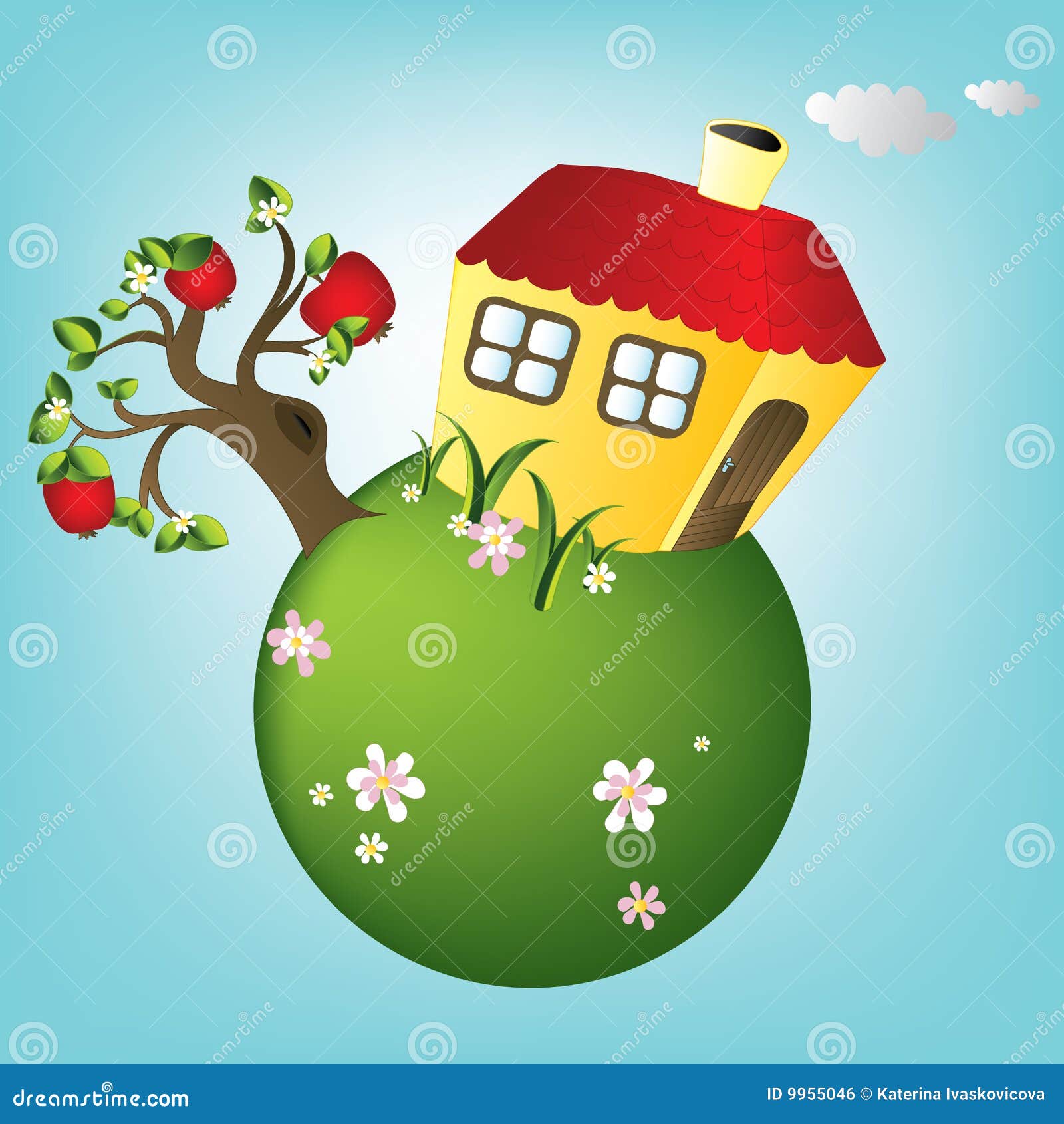 Cartoon House On Planet Vector Stock Vector Illustration Of Icon cartoon-house-on-planet-vector-stock-vector-illustration-of-icon