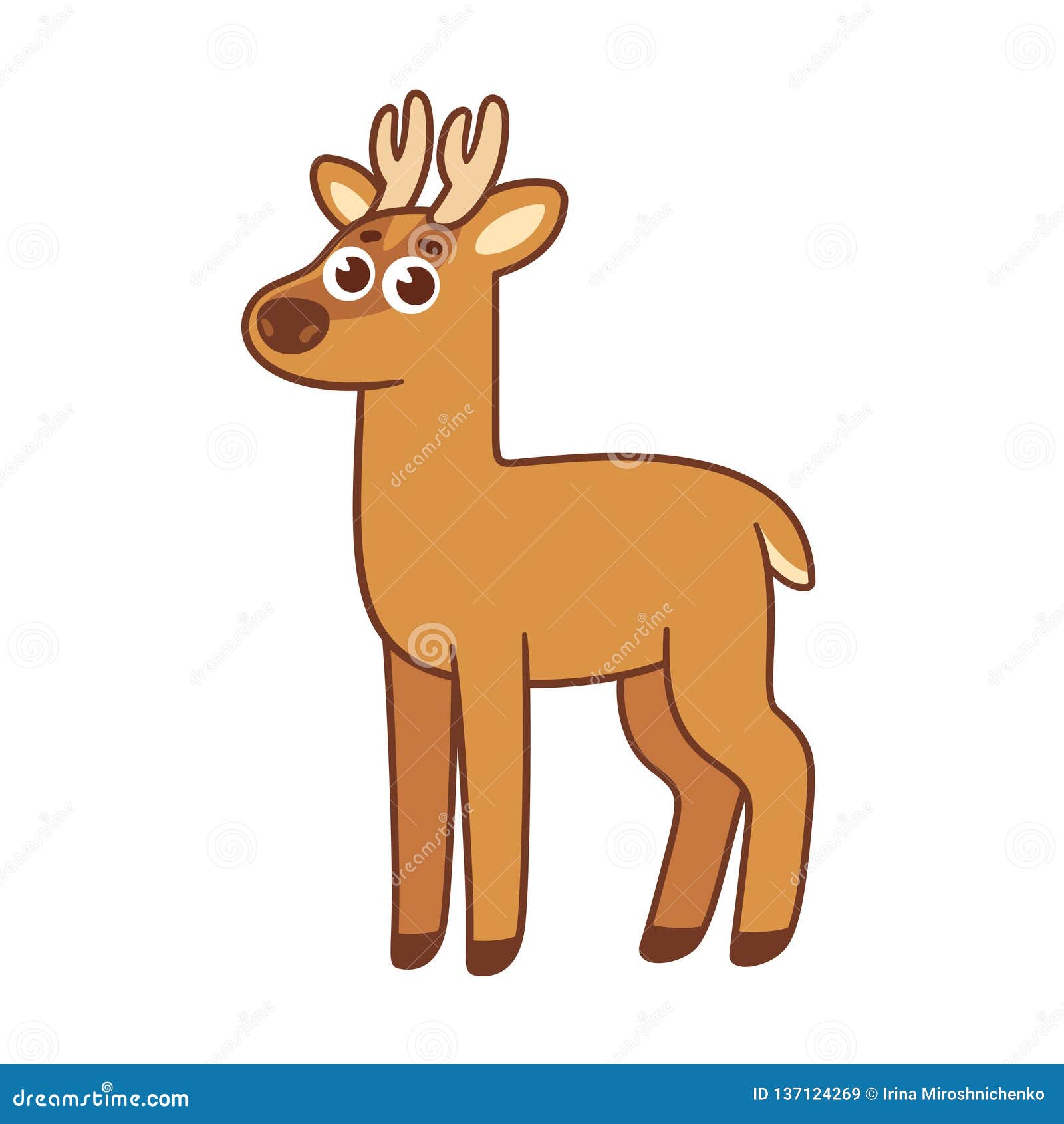Cartoon Huemul Deer Drawing Stock Vector - Illustration of funny, clip: 137124269 Cartoon Huemul Deer Drawing Stock Vector - Illustration of funny, clip: 137124269