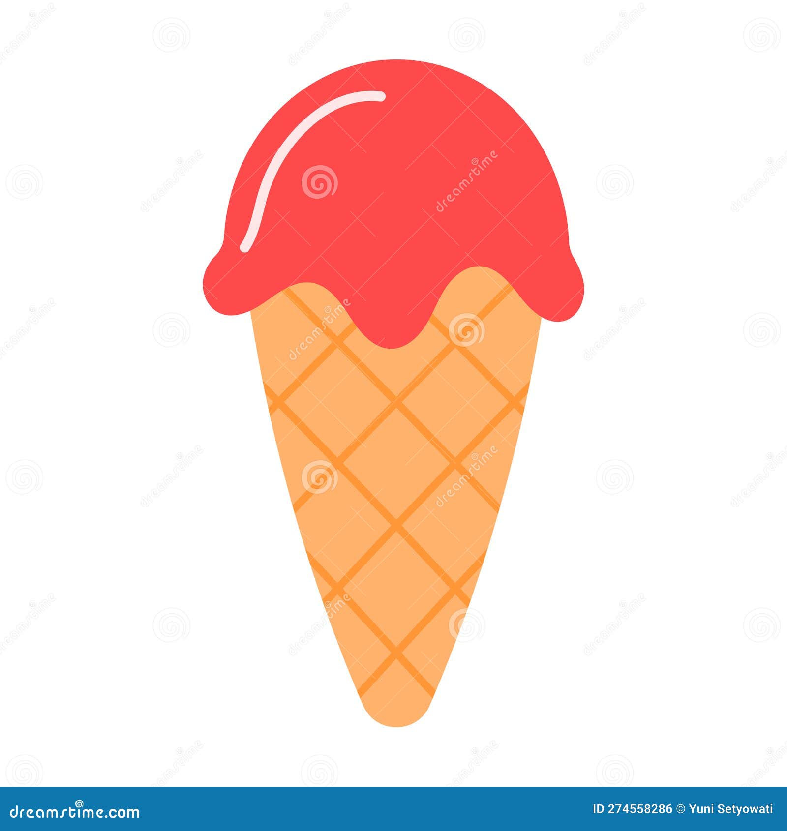 Download Ice Cream, Dessert, Summer. Royalty-Free Vector Graphic