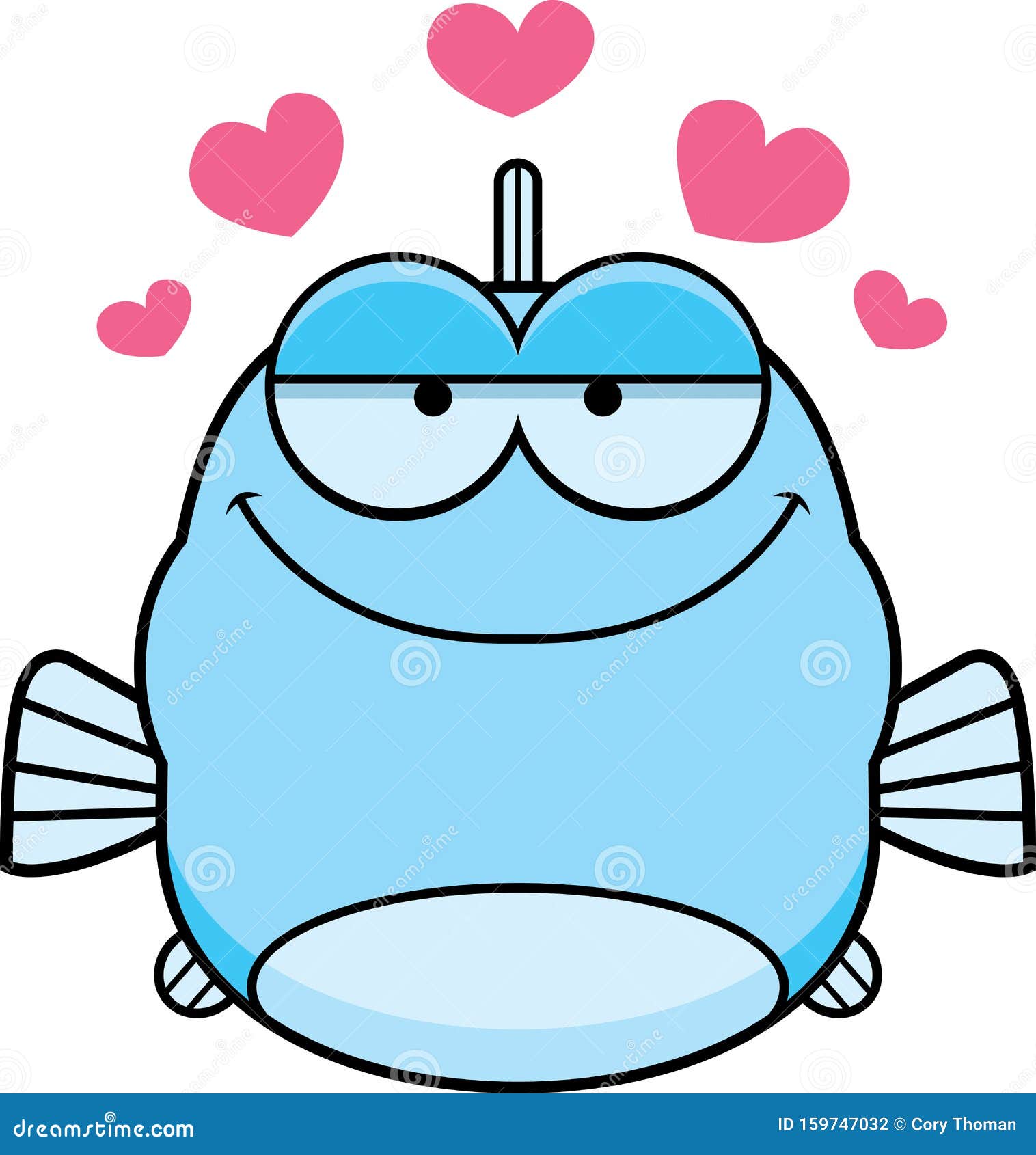 fish in love cartoon