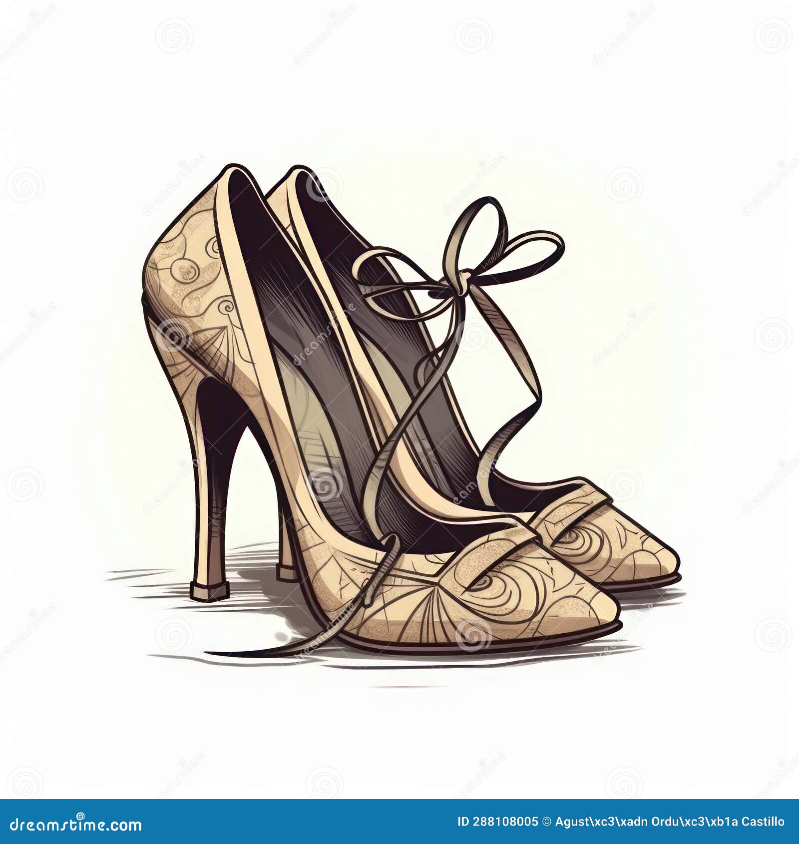 Women blue shoes icon, cartoon style Stock Vector by ©ylivdesign 257083196