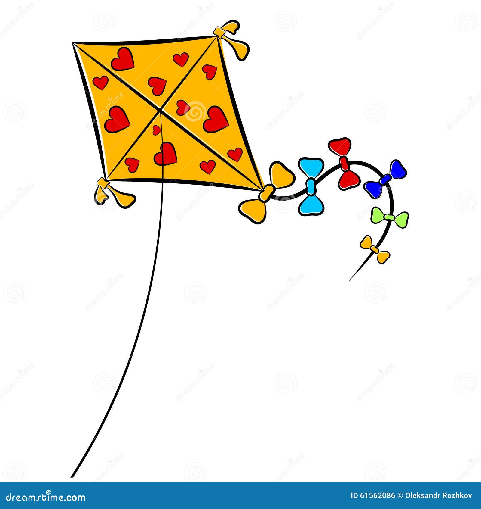 Cartoon Kite String Stock Illustrations – 1,210 Cartoon Kite