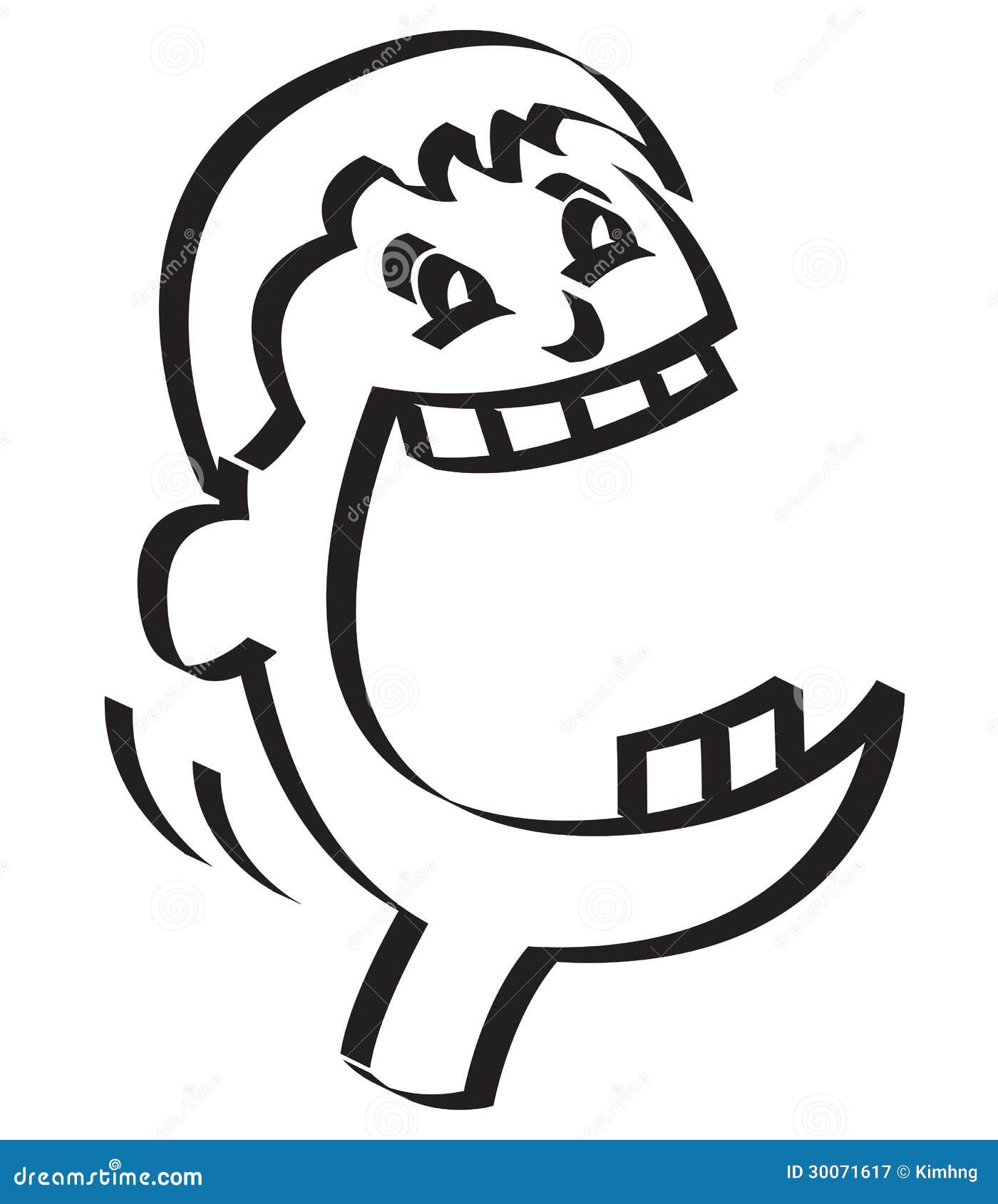 Illustration Of Laughing Face Stock Illustration - Illustration of