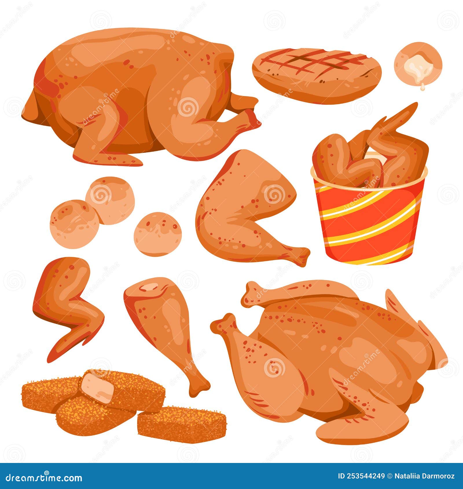Fillet Of Chicken Breast Healthy Food Vector Illustration On A White the-best-cooking-chicken-breasts-best-recipes-ideas-and-collections