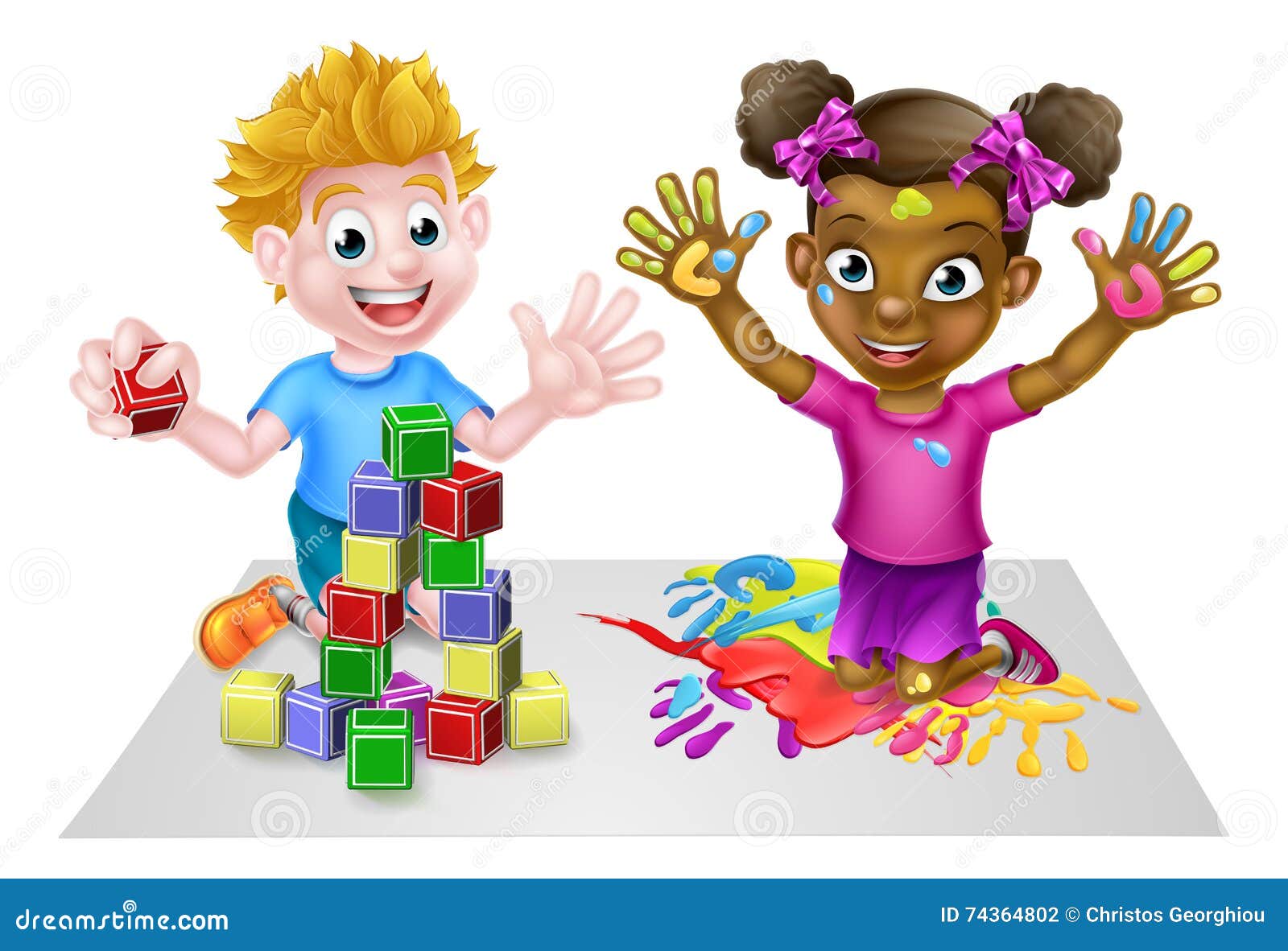 Cartoon Kids Having Fun Stock Illustrations – 4,673 Cartoon Kids Having Fun  Stock Illustrations, Vectors & Clipart - Dreamstime