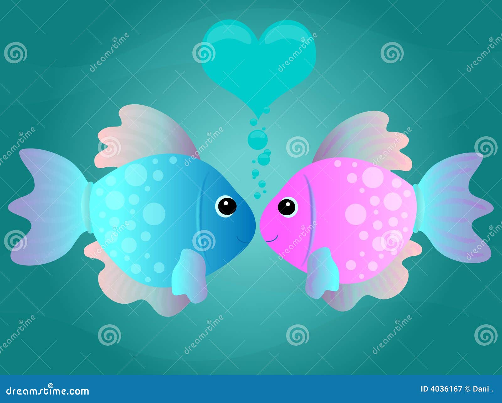 Cartoon Kissing Fish stock vector. Illustration of holiday - 4036167 Cartoon Kissing Fish stock vector. Illustration of holiday - 4036167