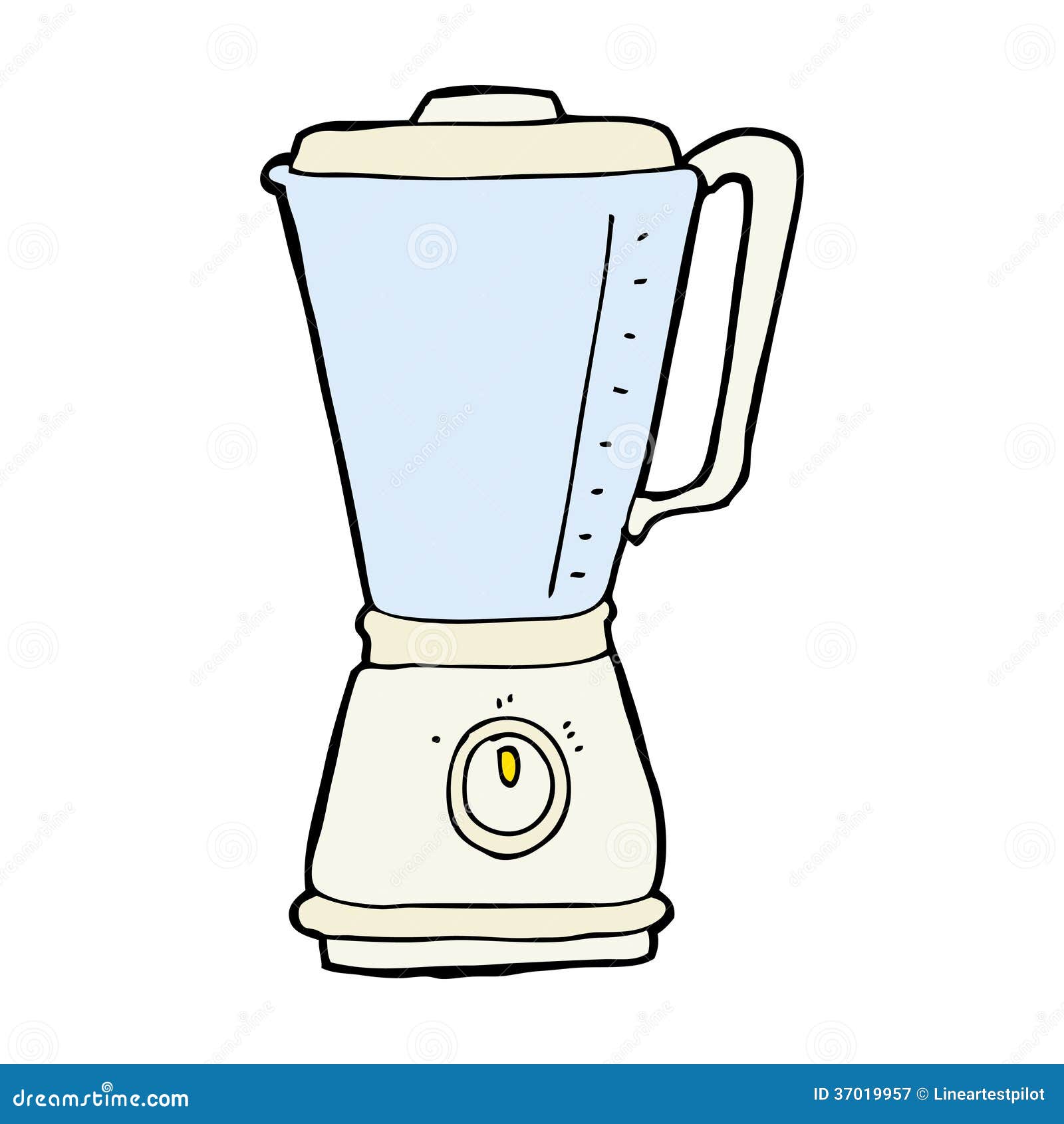 Cartoon Kitchen Blender Royalty Free Stock Photography - Image 