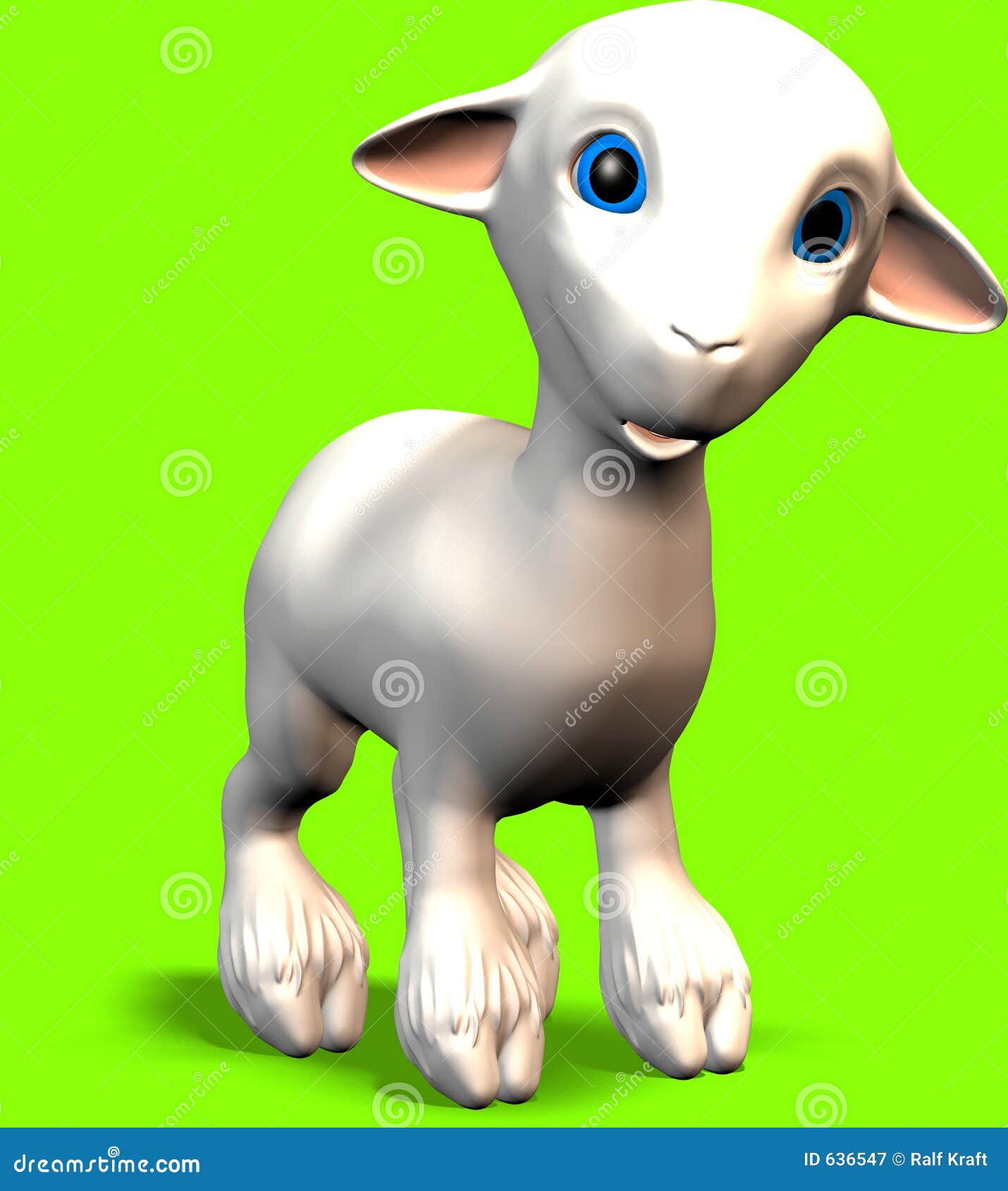 cartoon lamb