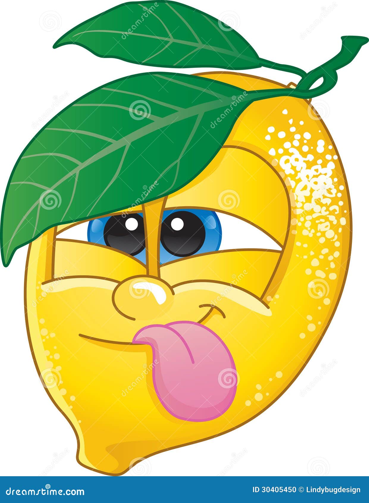 sour lemon cartoon