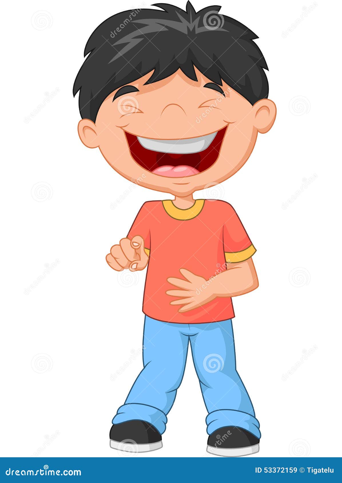 people laughing and pointing clipart