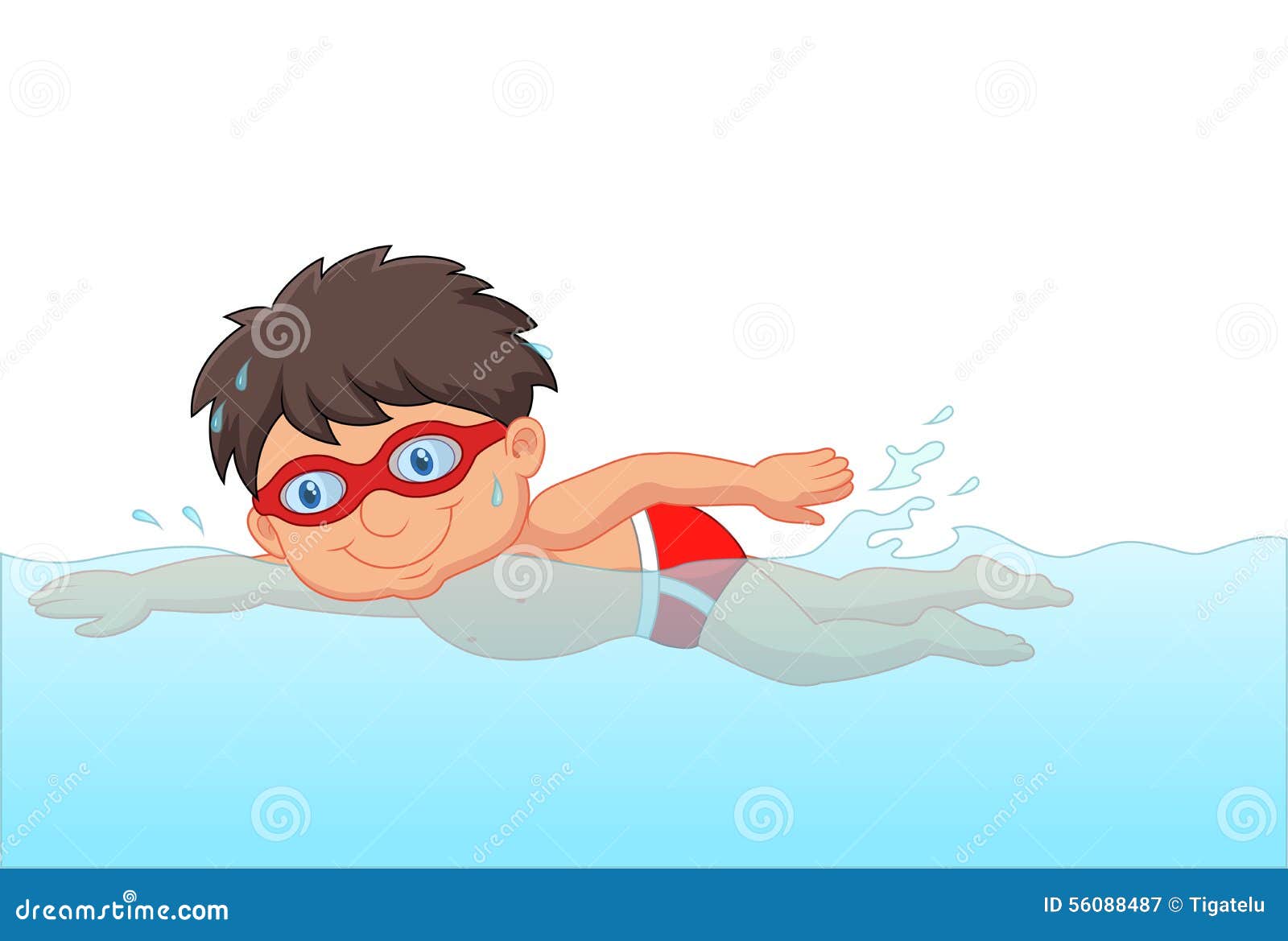 Cartoon Little Boy Swimmer in the Swimming Pool Stock Vector - Illustration of mascot, happy: 56088487 Cartoon Little Boy Swimmer in the Swimming Pool Stock Vector - Illustration of mascot, happy: 56088487
