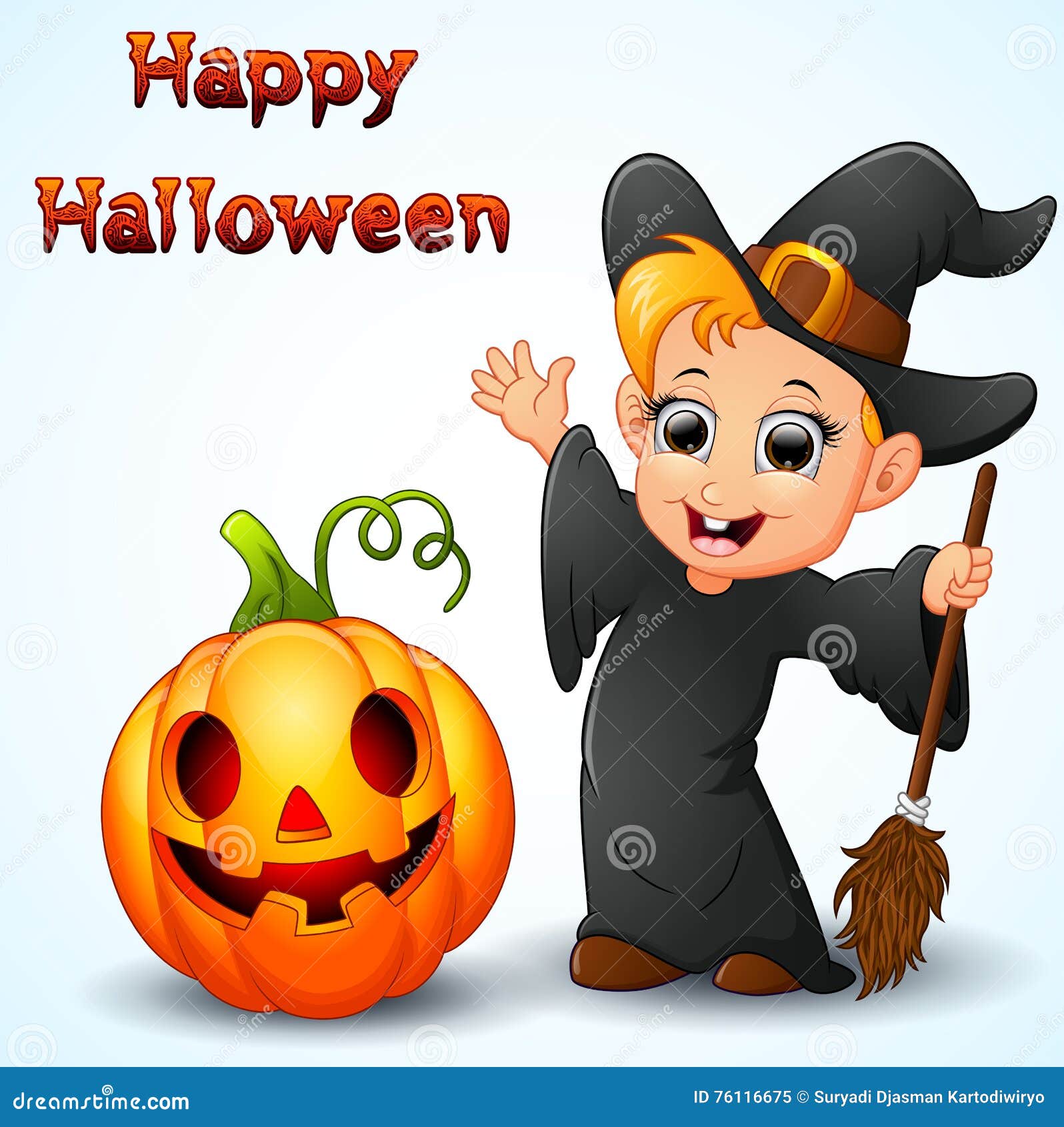 Waving Pumpkin Cartoon Character Cartoondealer 17058619 Waving Pumpkin Cartoon Character Cartoondealer 17058619