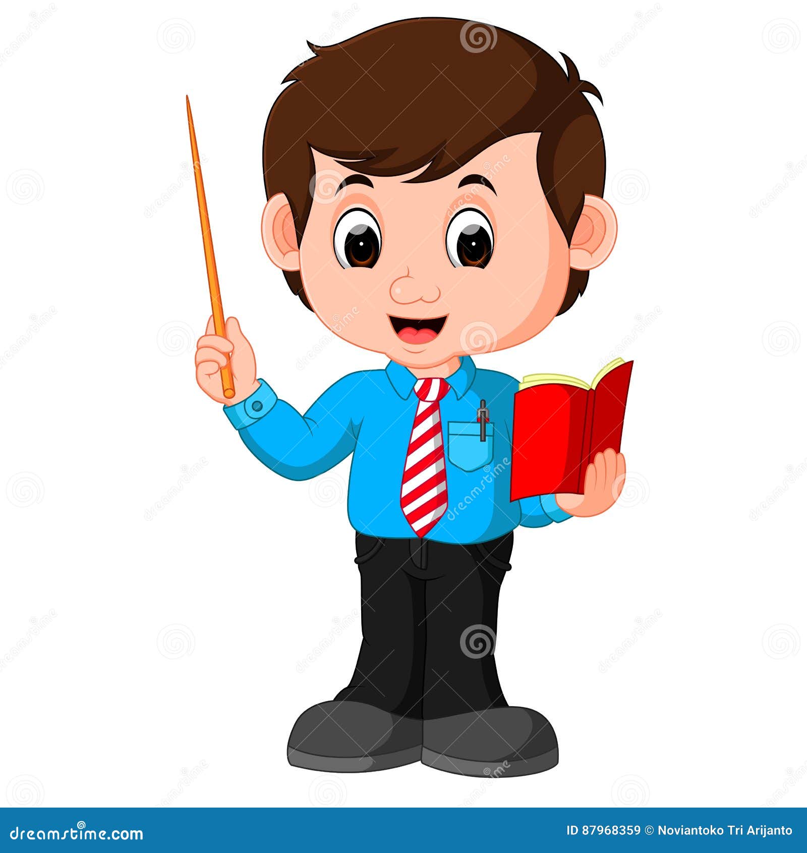 Cartoon male teacher stock vector. Illustration of classroom - 87968359 Cartoon male teacher stock vector. Illustration of classroom - 87968359