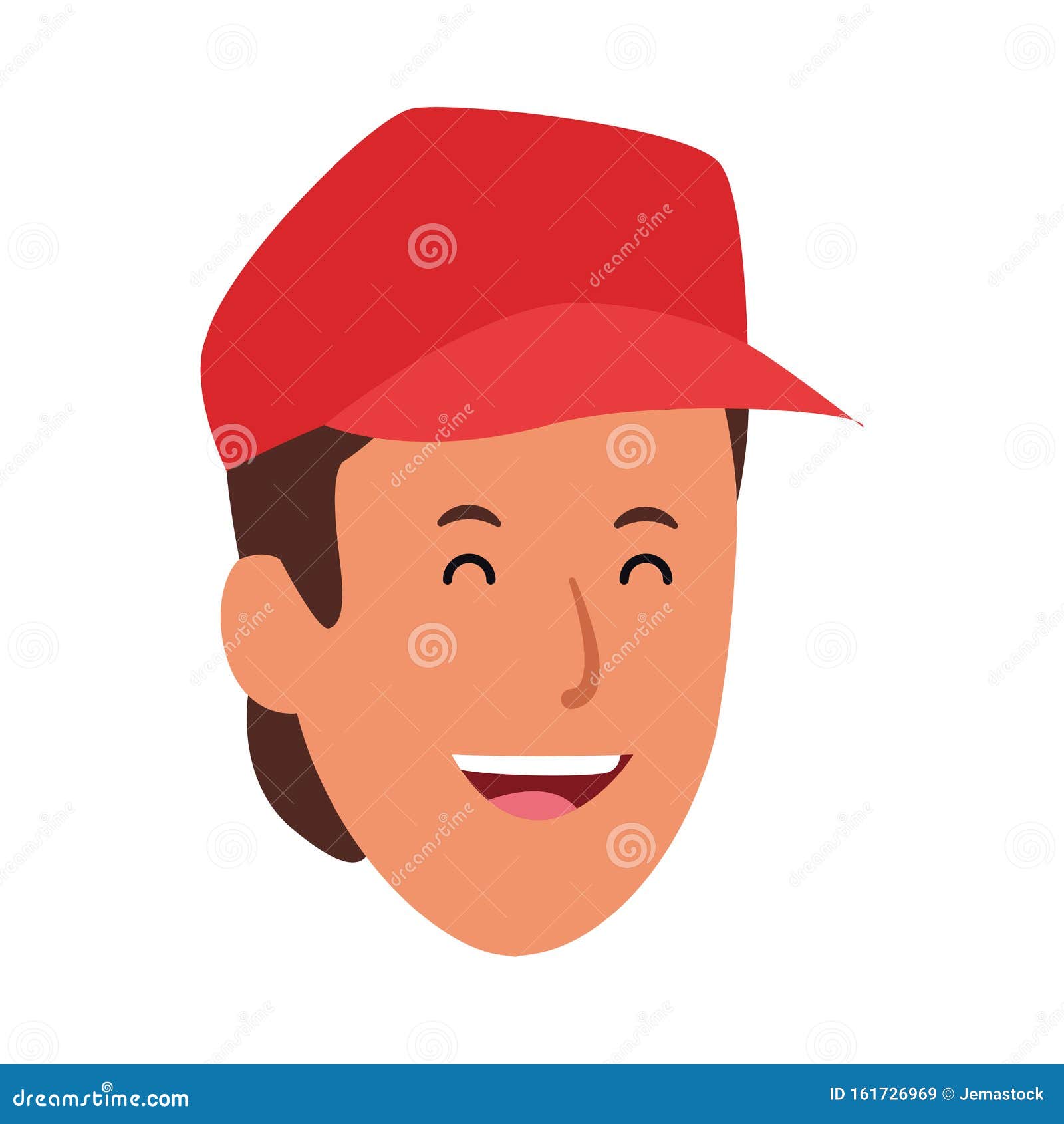 Cartoon Man with Cap Icon, Flat Design Stock Vector - Illustration of modern, confident: 161726969 Cartoon Man with Cap Icon, Flat Design Stock Vector - Illustration of modern, confident: 161726969