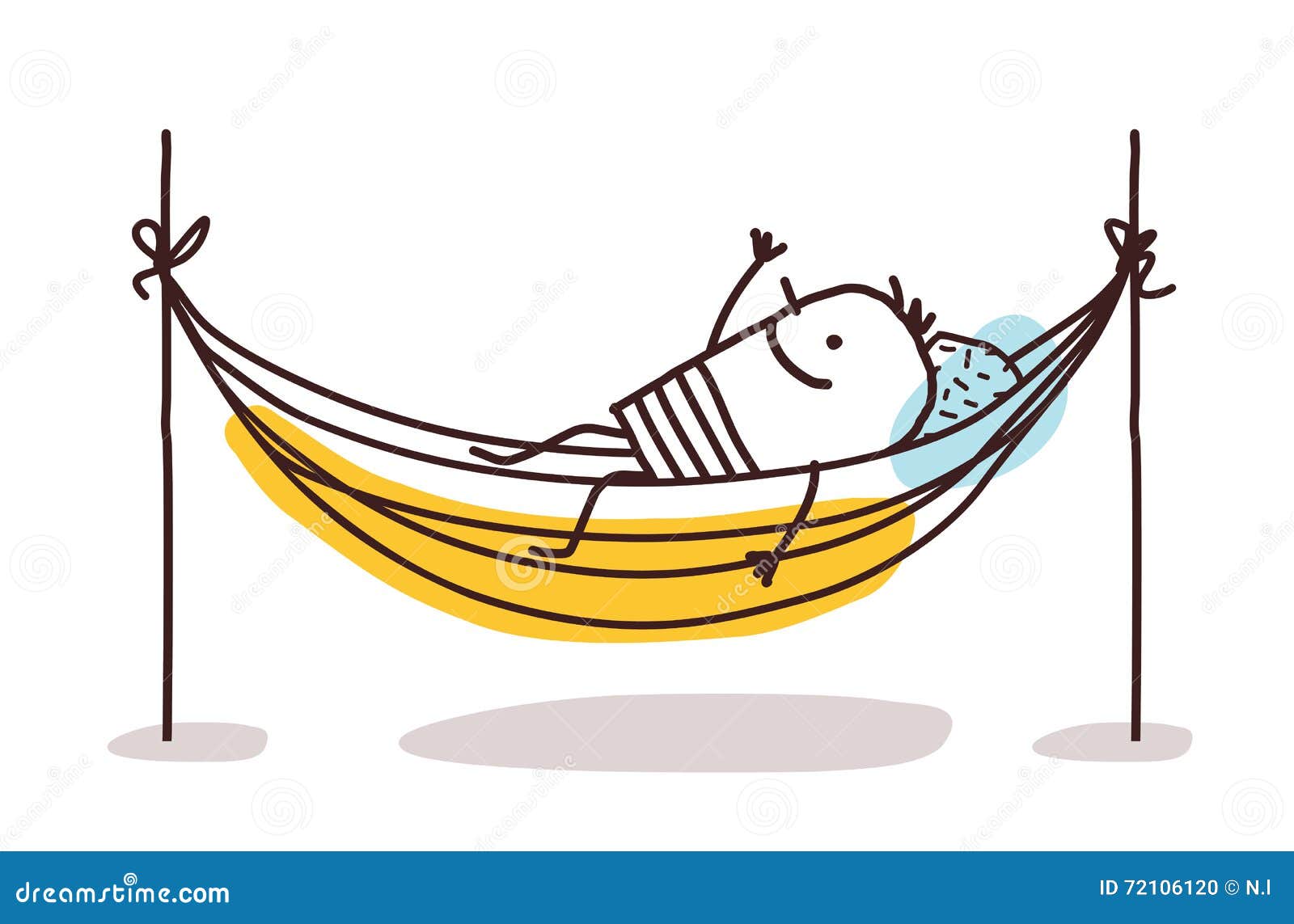 free clipart hammock cartoon - photo #47