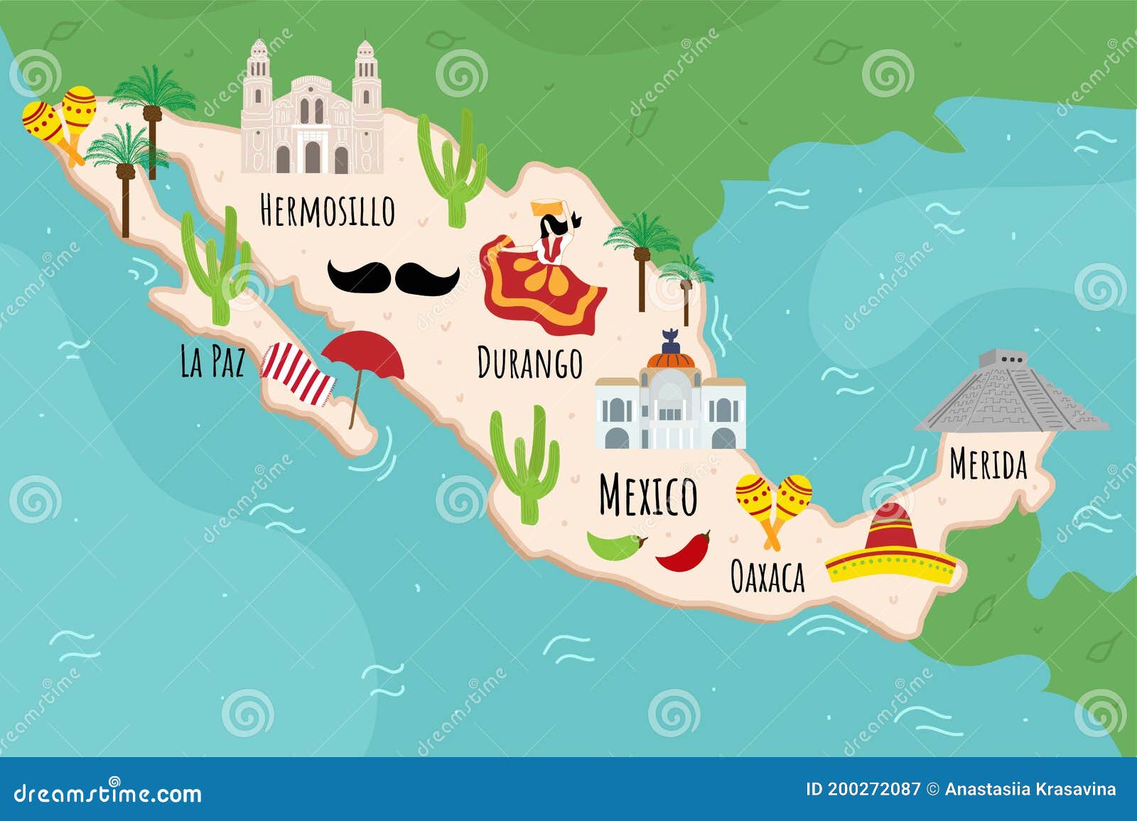 Funny Tourist In Bavaria Cartoon Vector 32005077