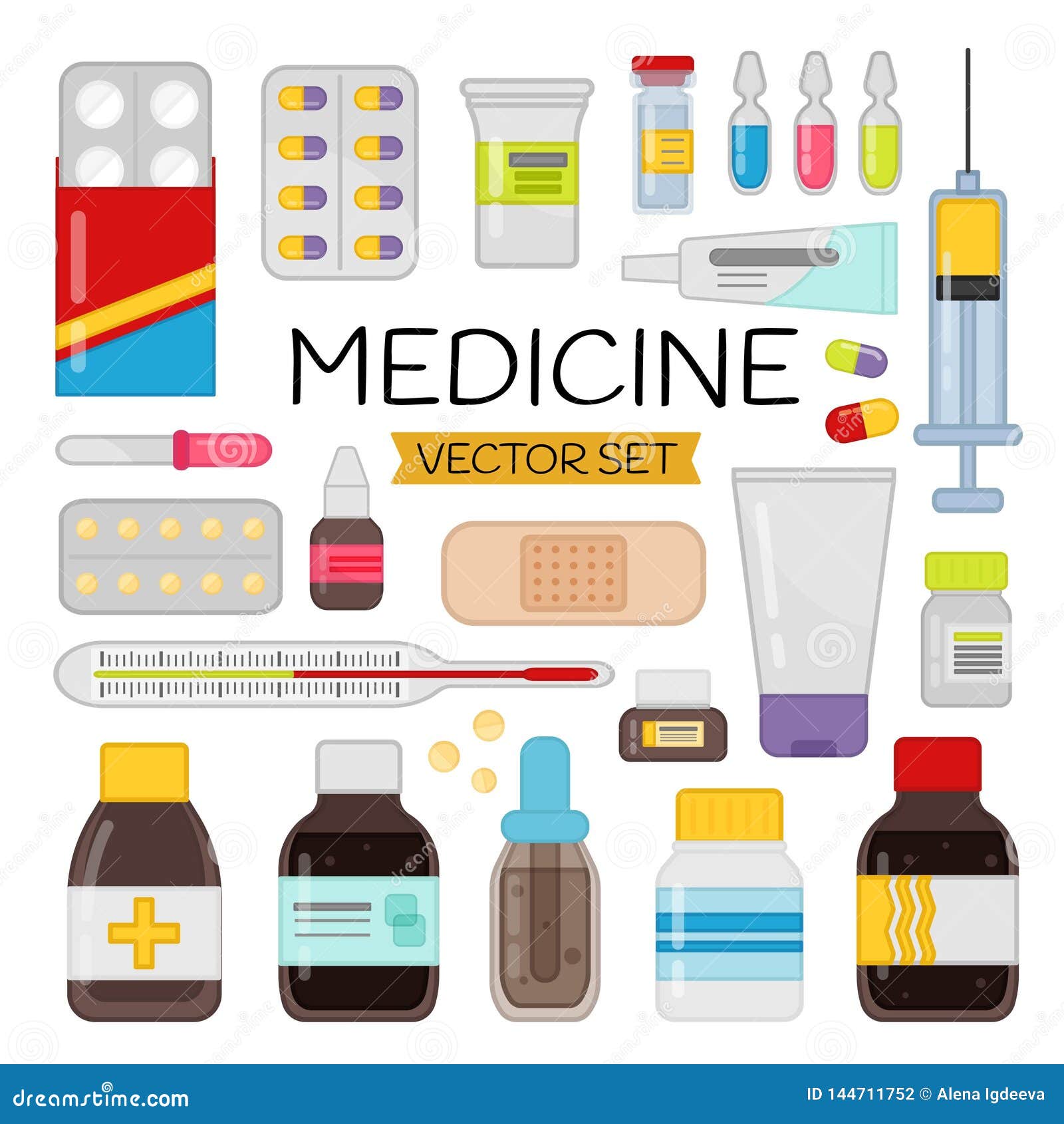 Cartoon medicines set. stock vector. Illustration of elixir - 144711752 Cartoon medicines set. stock vector. Illustration of elixir - 144711752