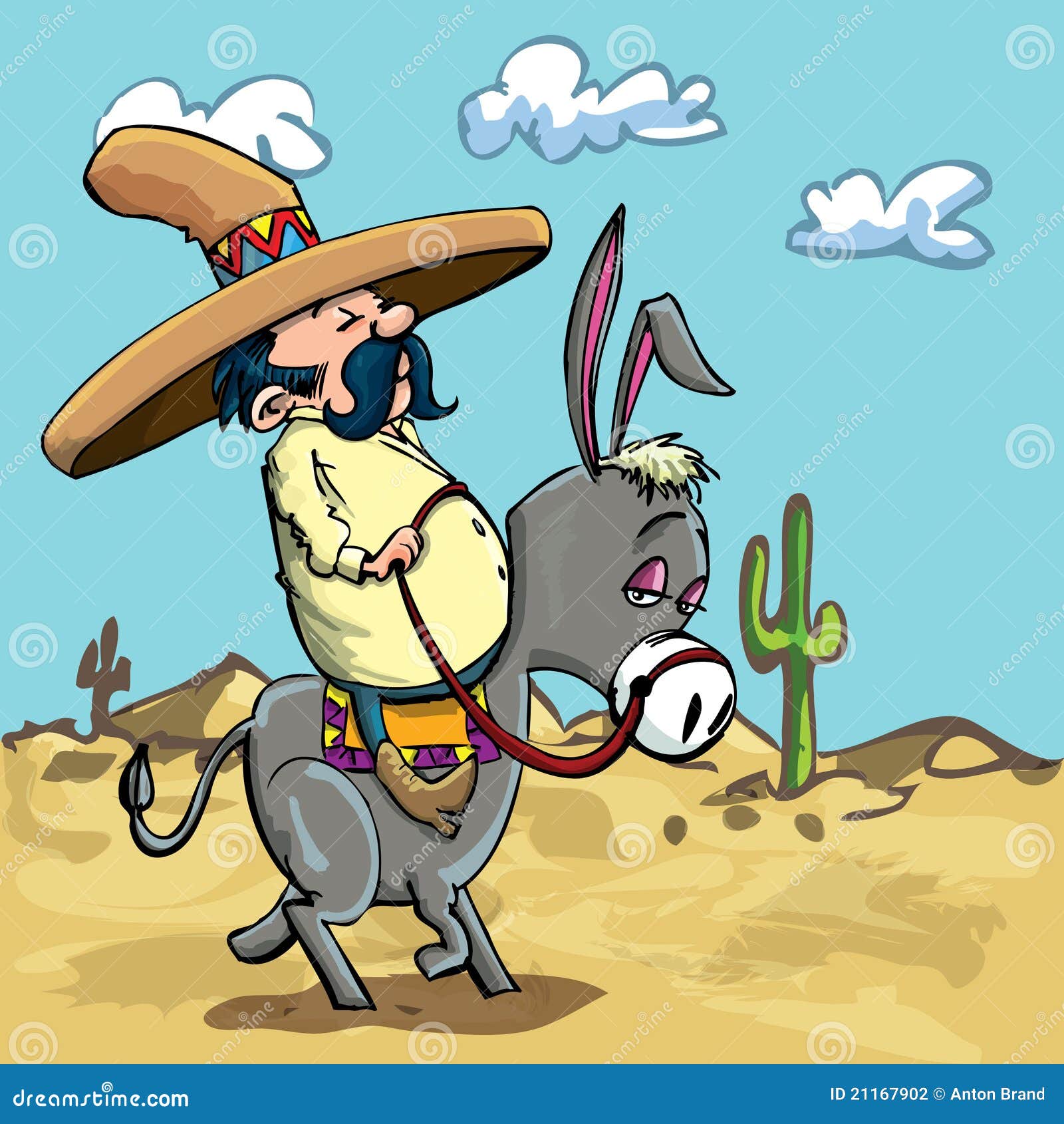 cartoon-mexican-riding-donkey-desert-211